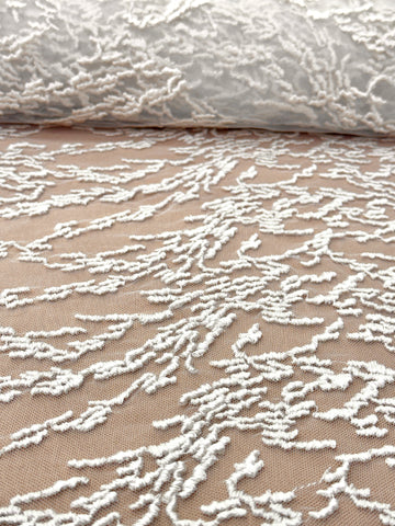 Ivory Couture Embroidered Lace