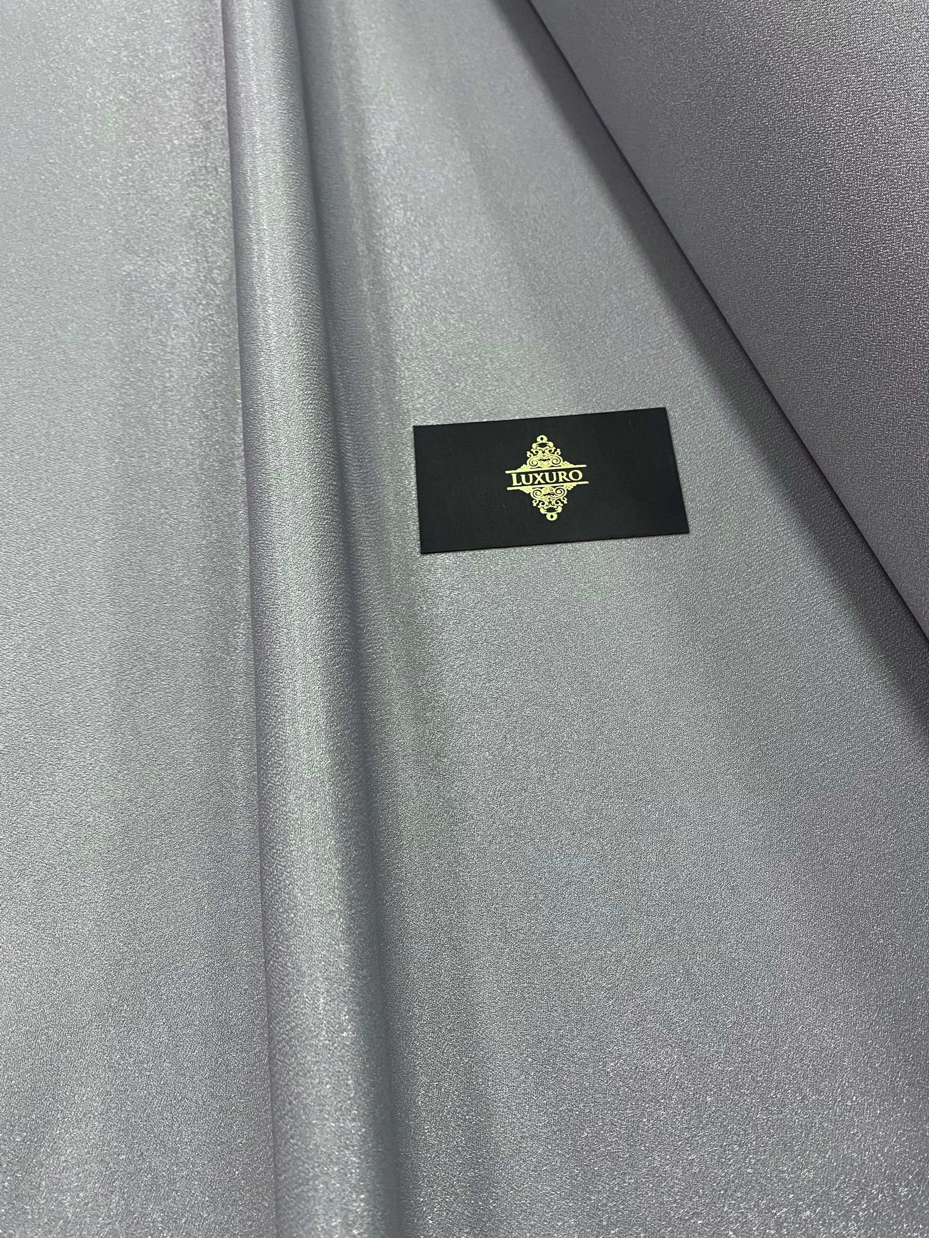 Tafta Fixa cu Sclipici Gri