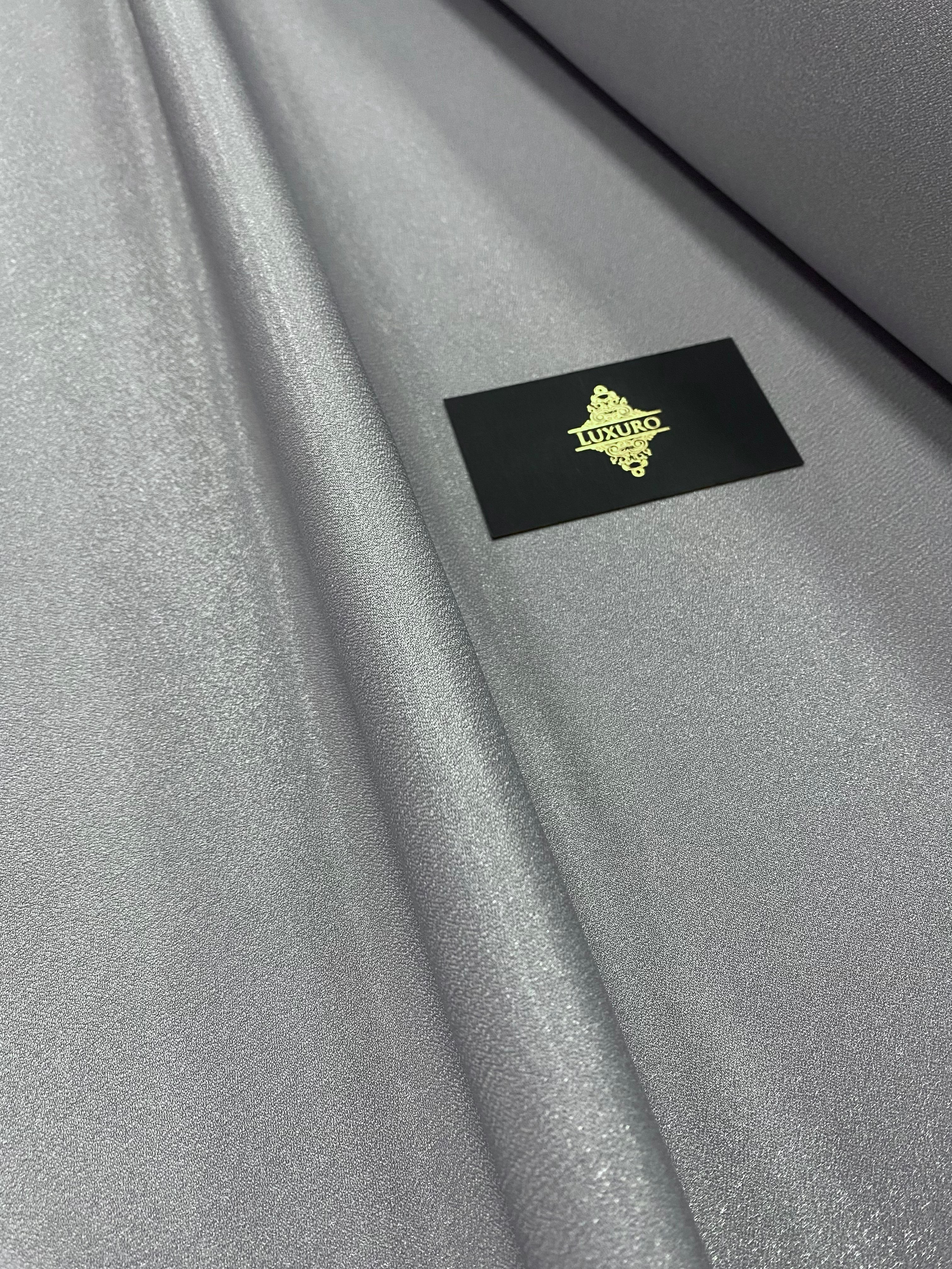 Tafta Fixa cu Sclipici Gri