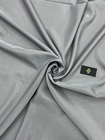 Tafta Fixa cu Sclipici Gri