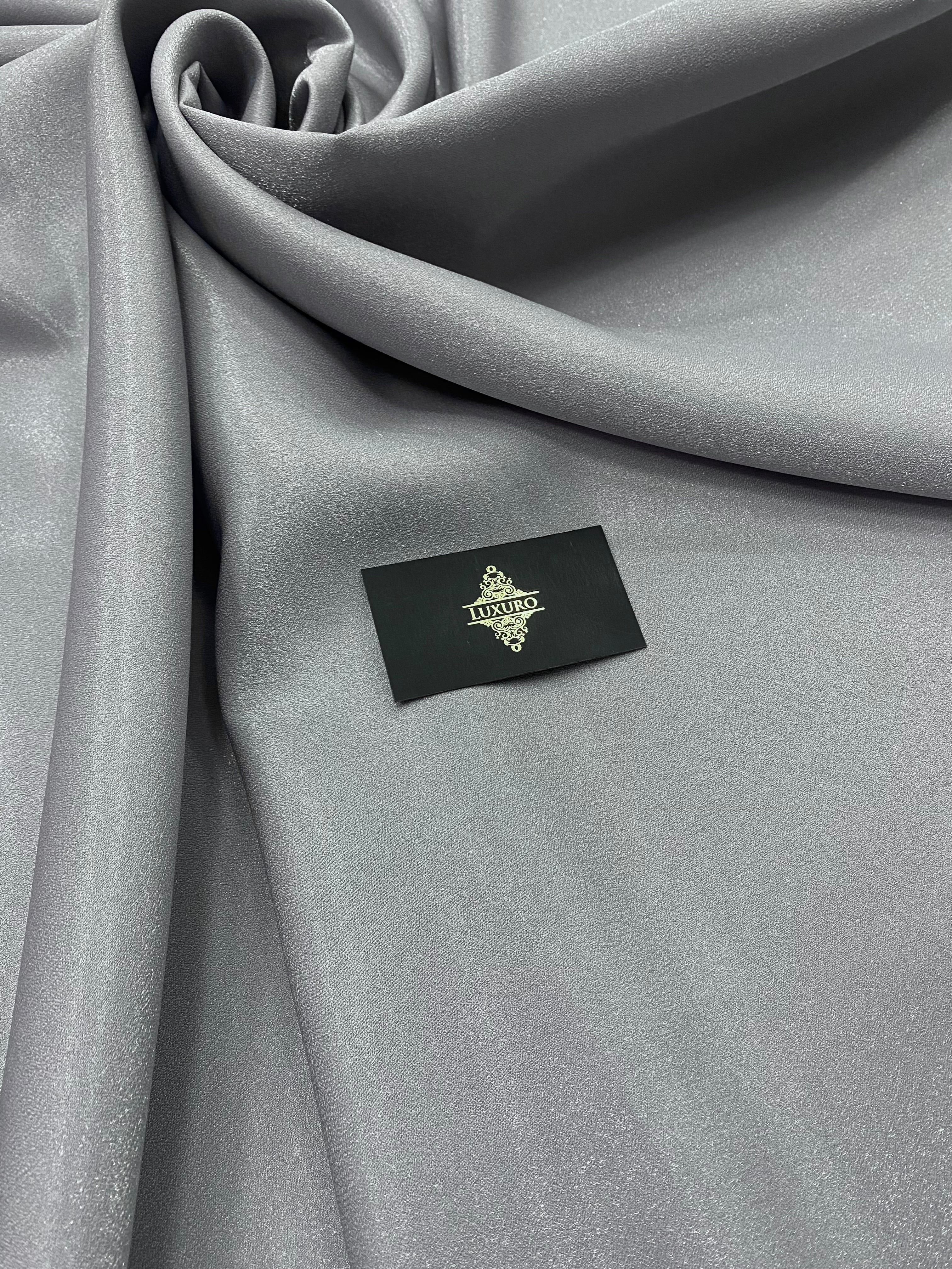 Tafta Fixa cu Sclipici Gri