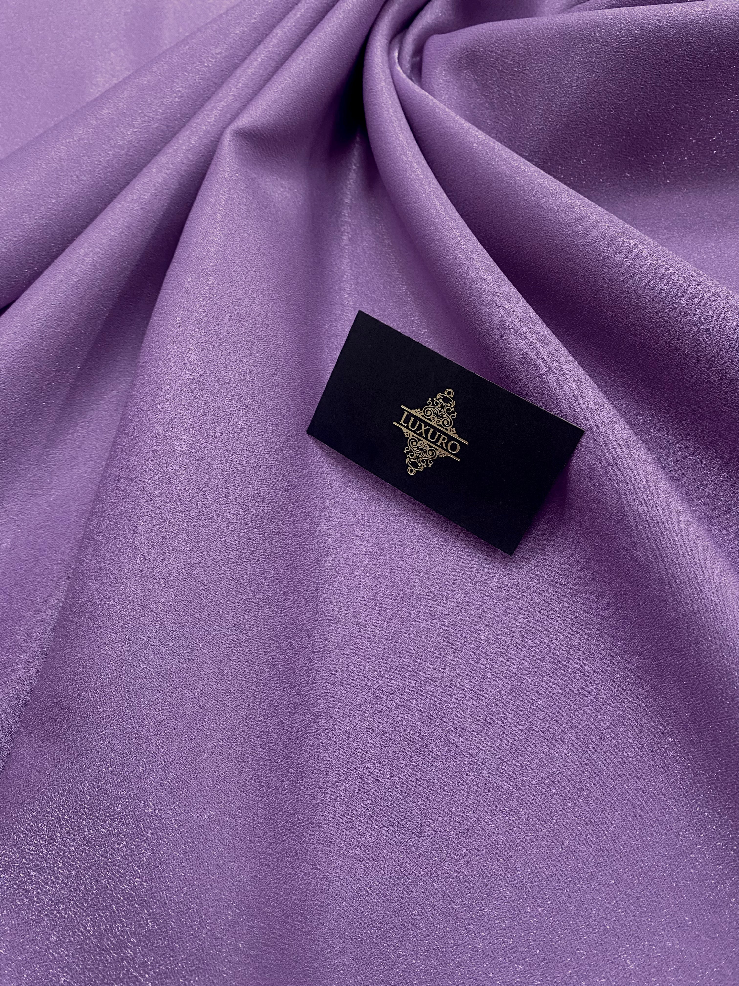 Tafta Fixa cu Sclipici Lavanda Inchis