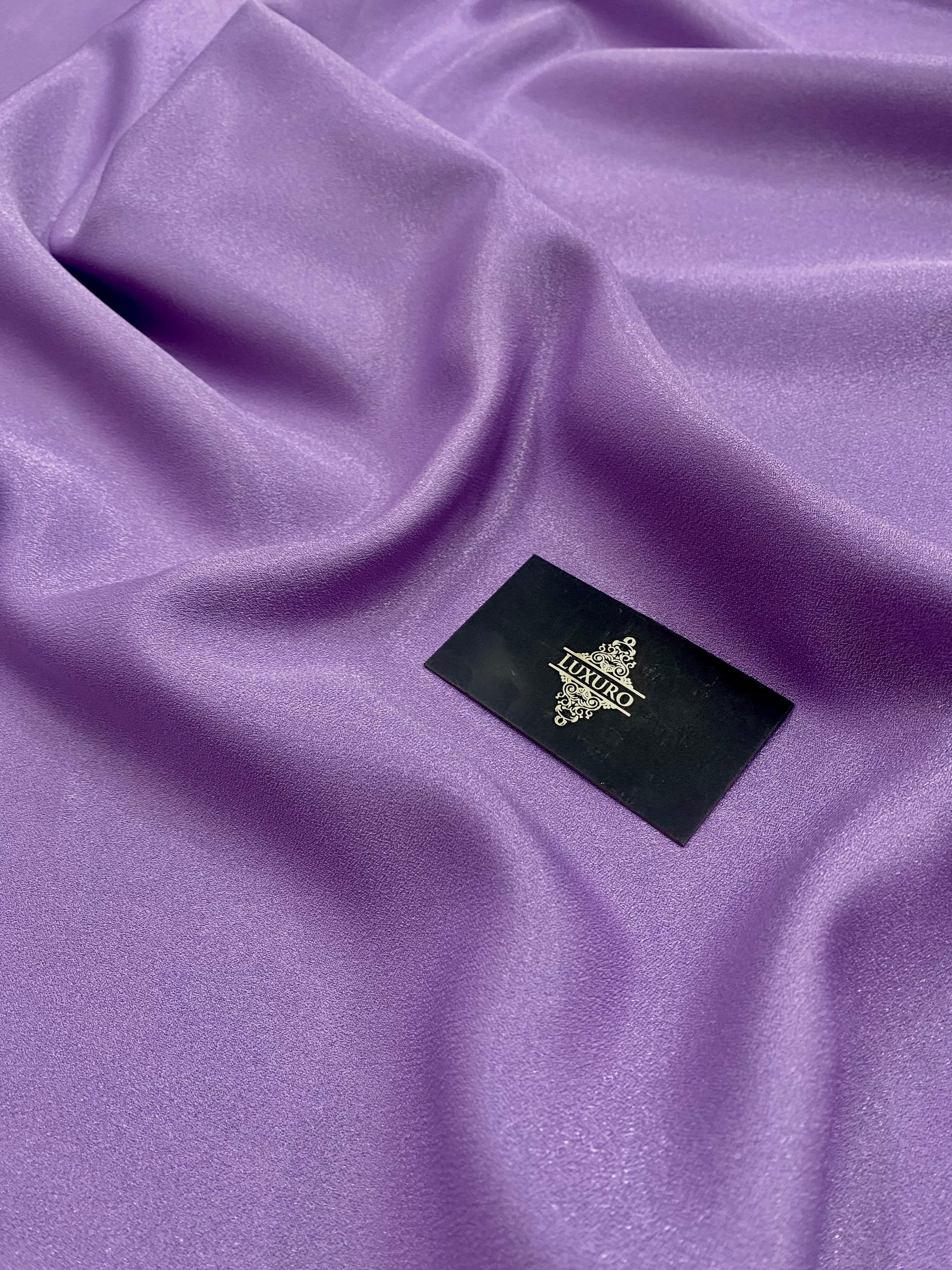 Tafta Fixa cu Sclipici Lavanda Inchis