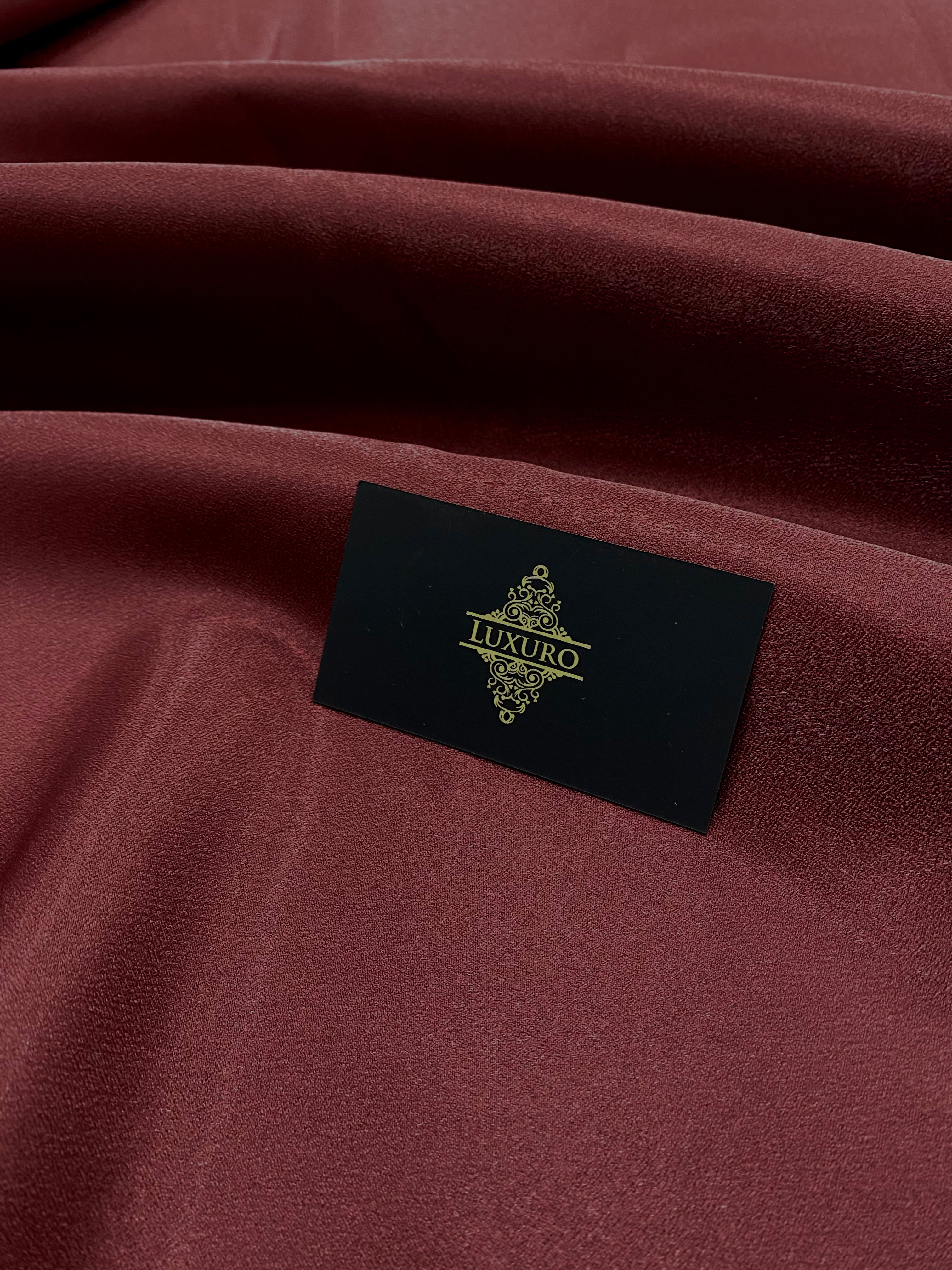 Tafta Fixa cu Sclipici Bordeaux