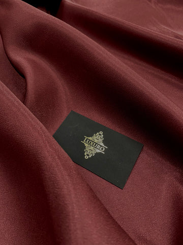 Tafta Fixa cu Sclipici Bordeaux