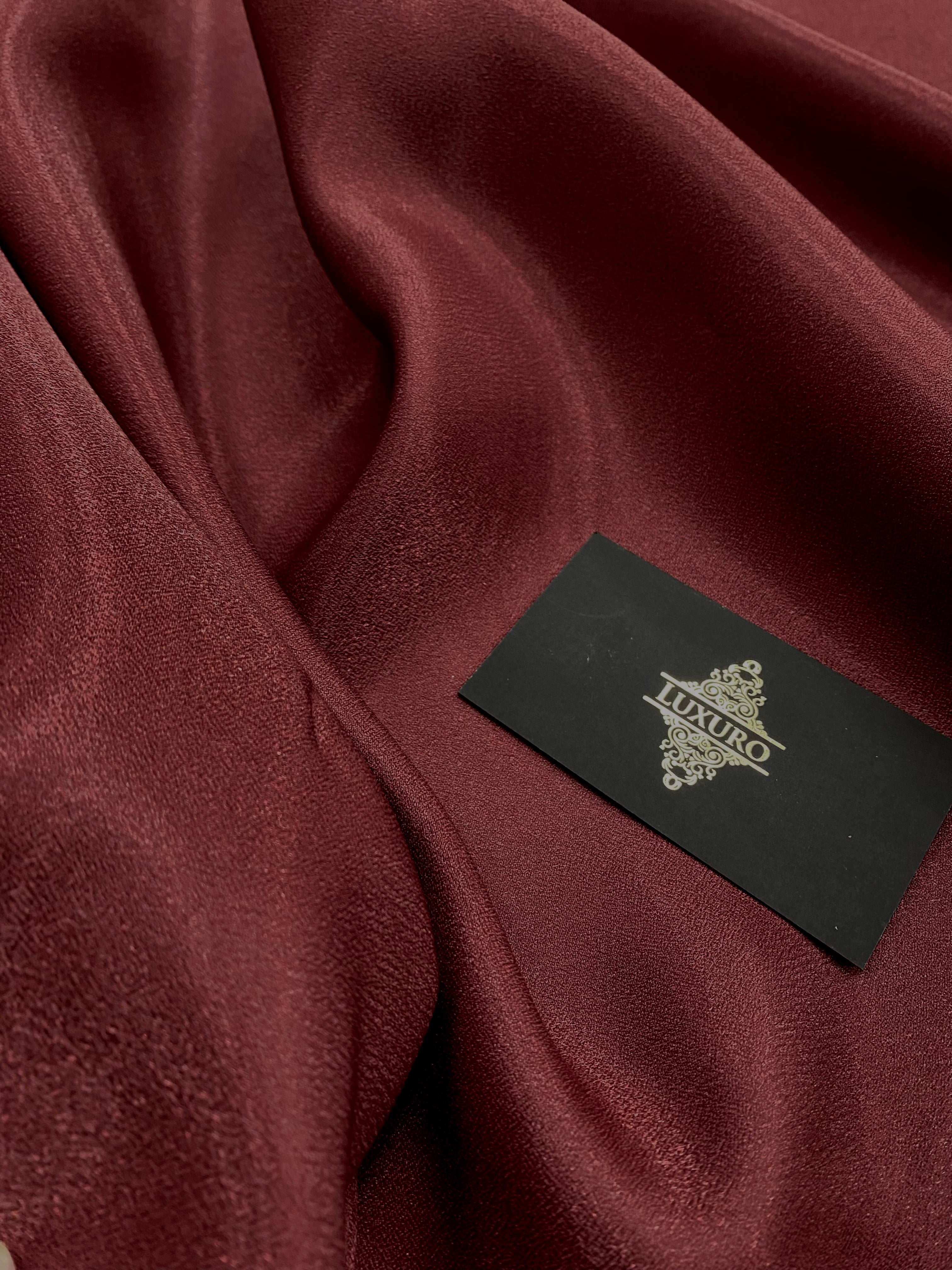 Tafta Fixa cu Sclipici Bordeaux