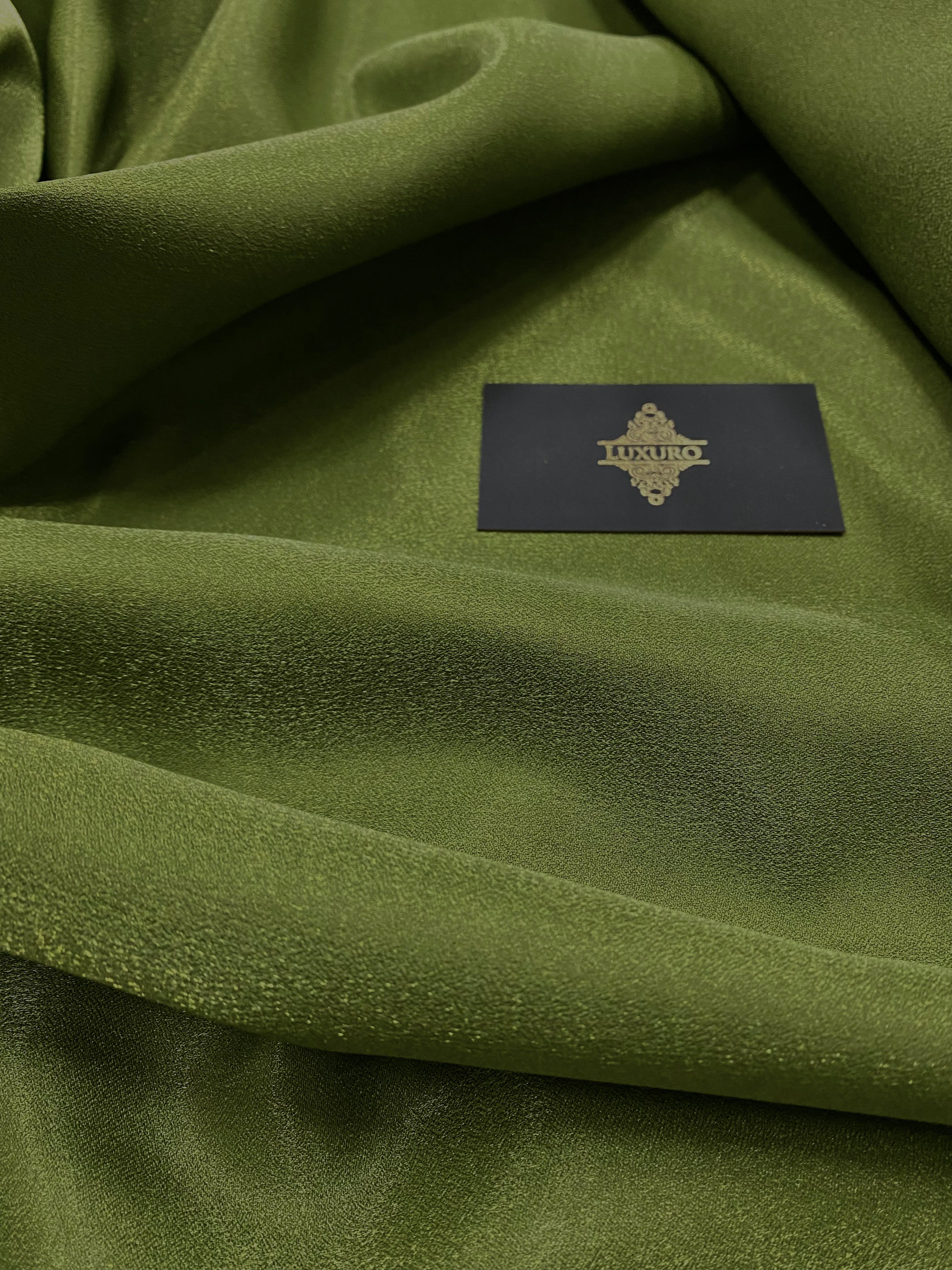 Tafta Fixa cu Sclipici Olive