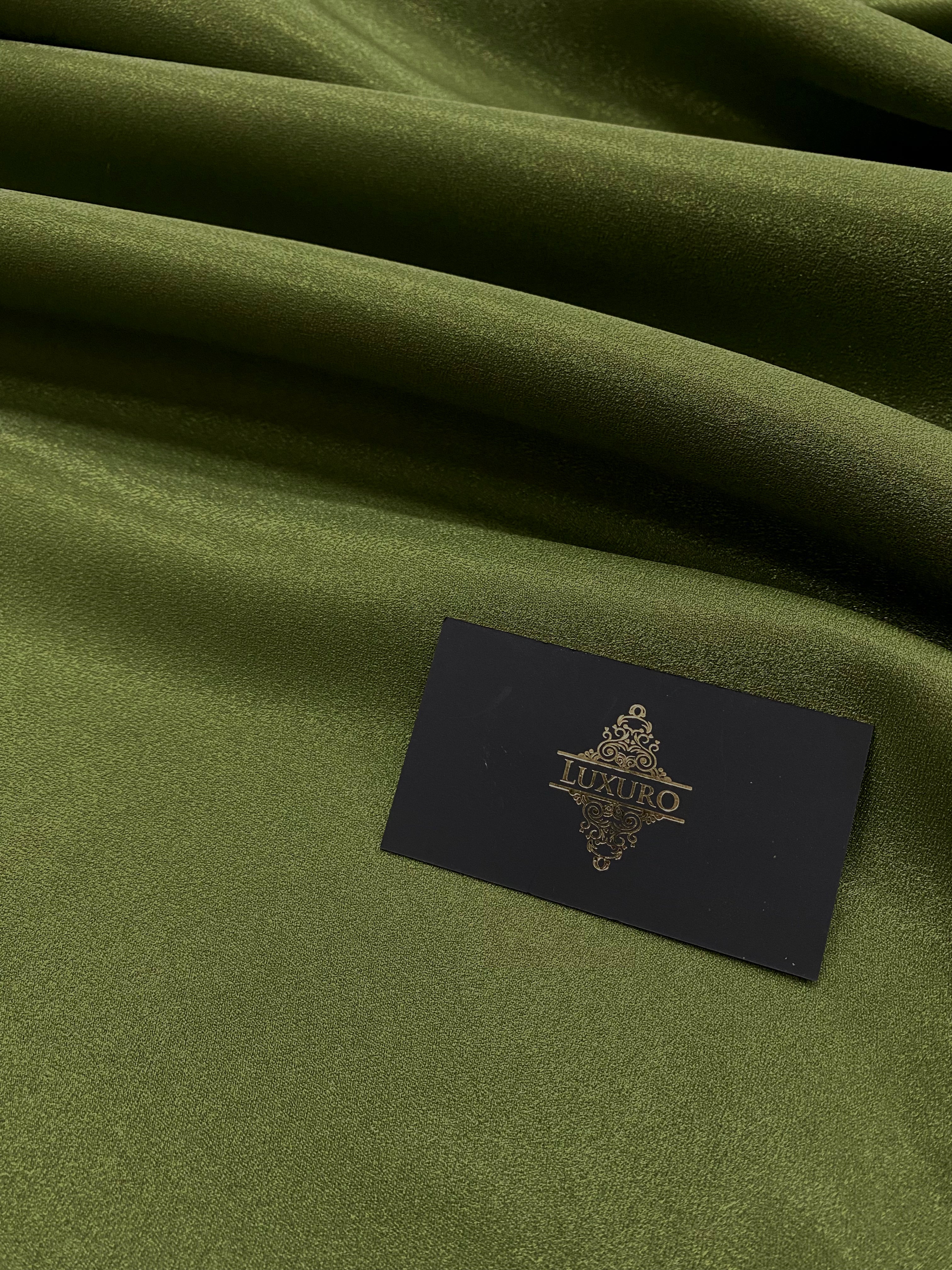 Tafta Fixa cu Sclipici Olive