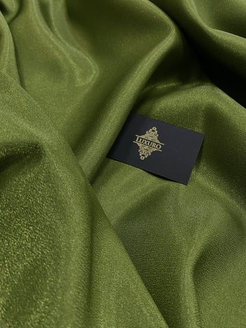 Tafta Fixa cu Sclipici Olive