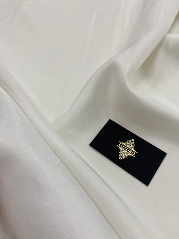 Tafta Fixa cu Sclipici Ivory