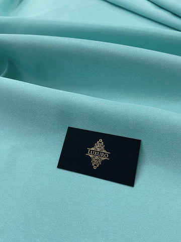 Tafta Fixa cu Sclipici Turcoaz