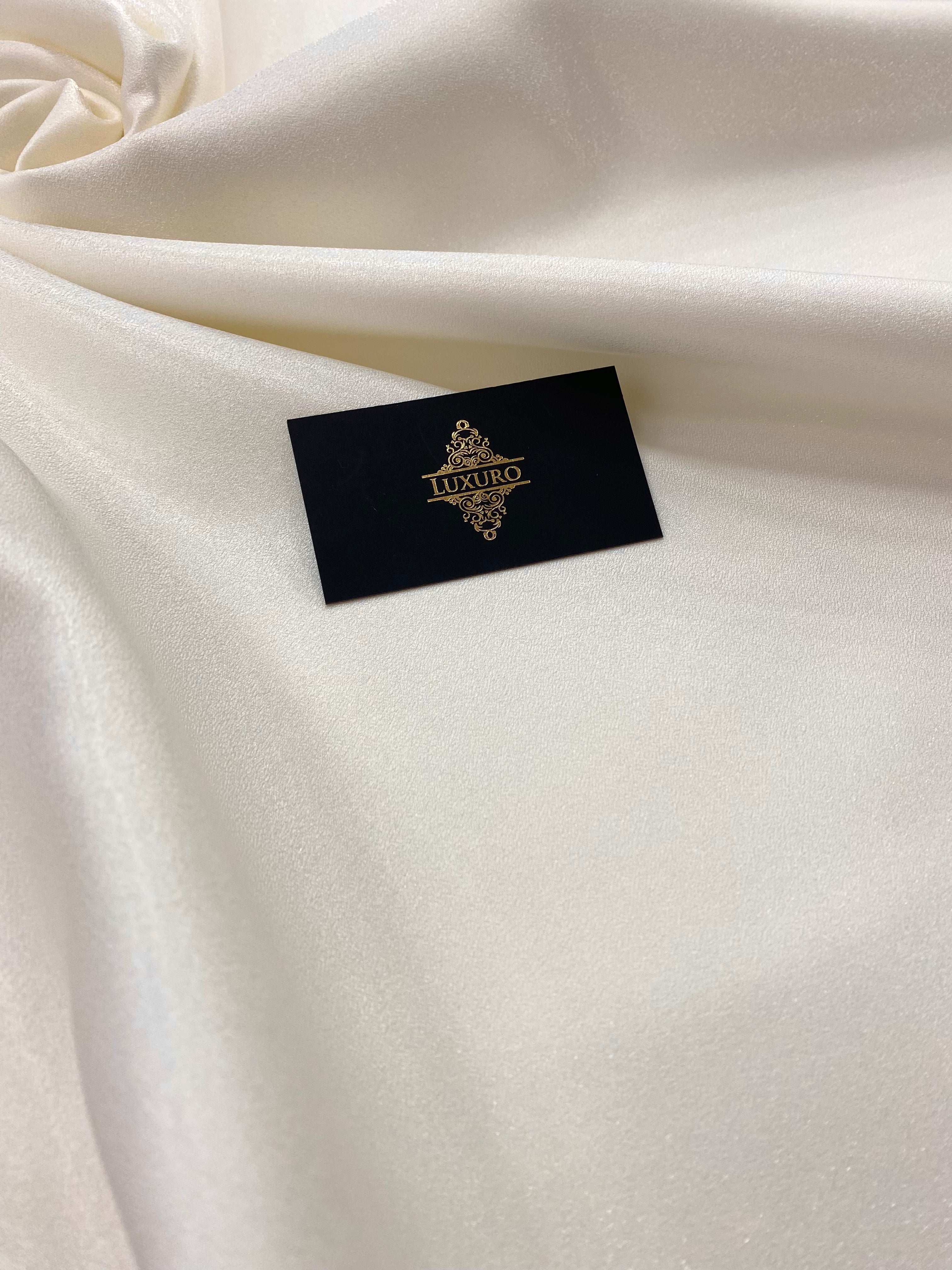 Tafta Fixa cu Sclipici Crem