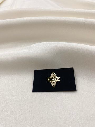 Tafta Fixa cu Sclipici Crem