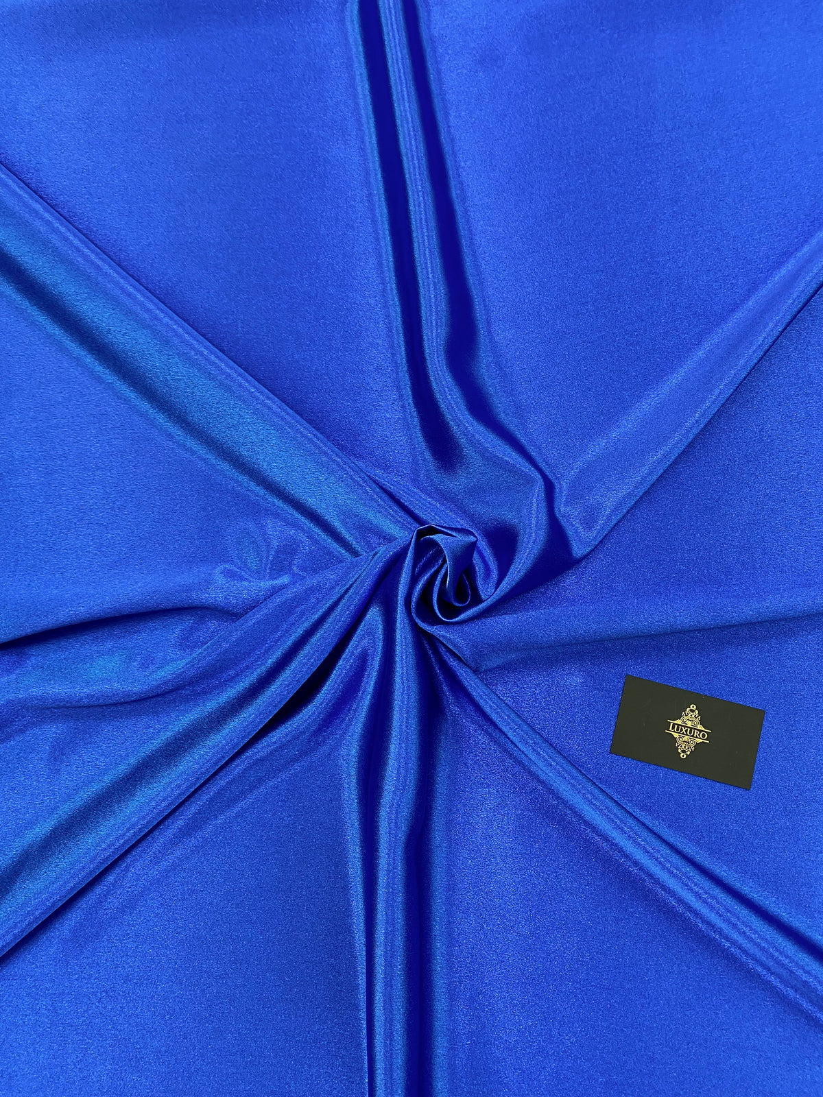 Royal Blue Shiny Elastic Taffeta
