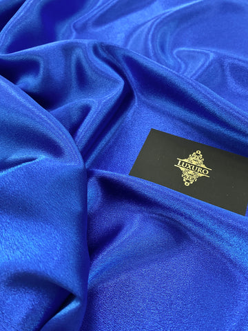 Royal Blue Shiny Elastic Taffeta