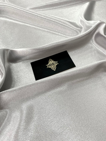 Shiny Silver Elastic Taffeta