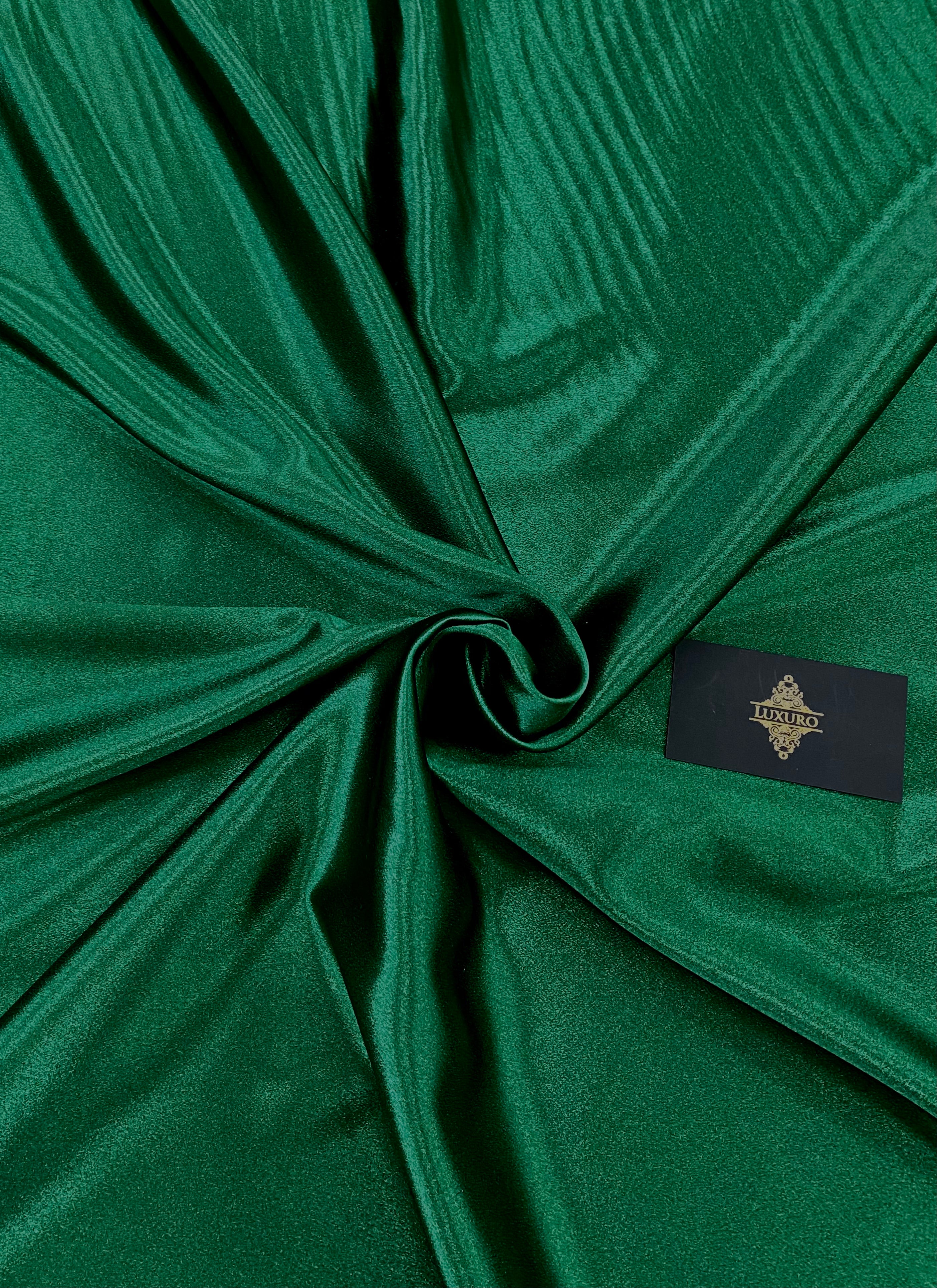 Tafta Elastica Metalizata Verde Smarald