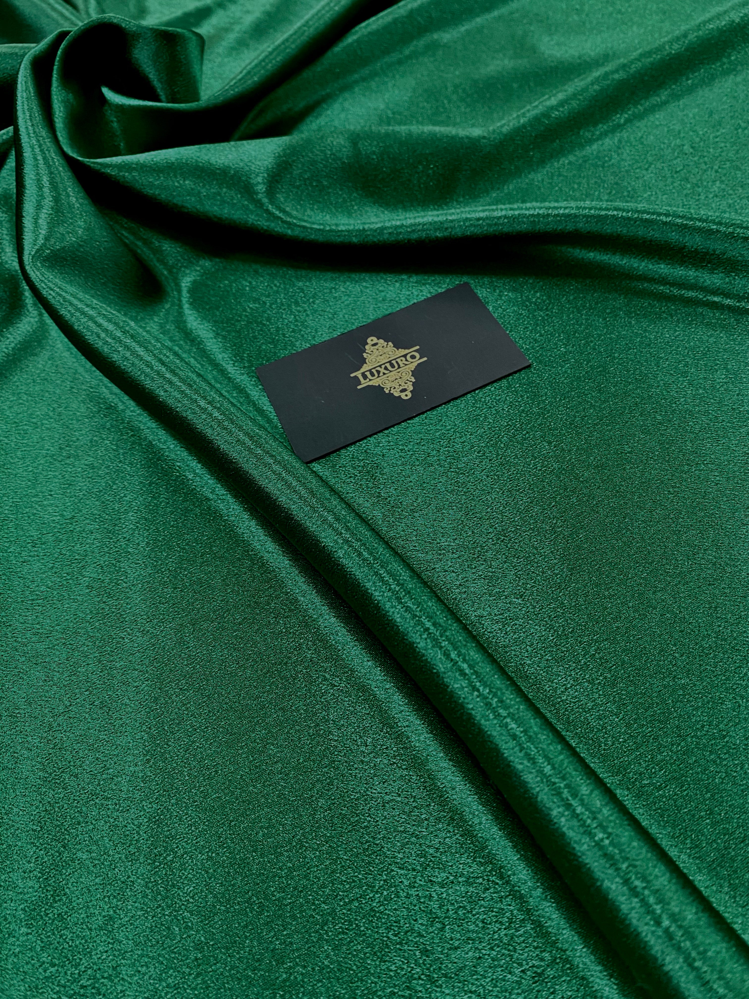 Tafta Elastica Metalizata Verde Smarald