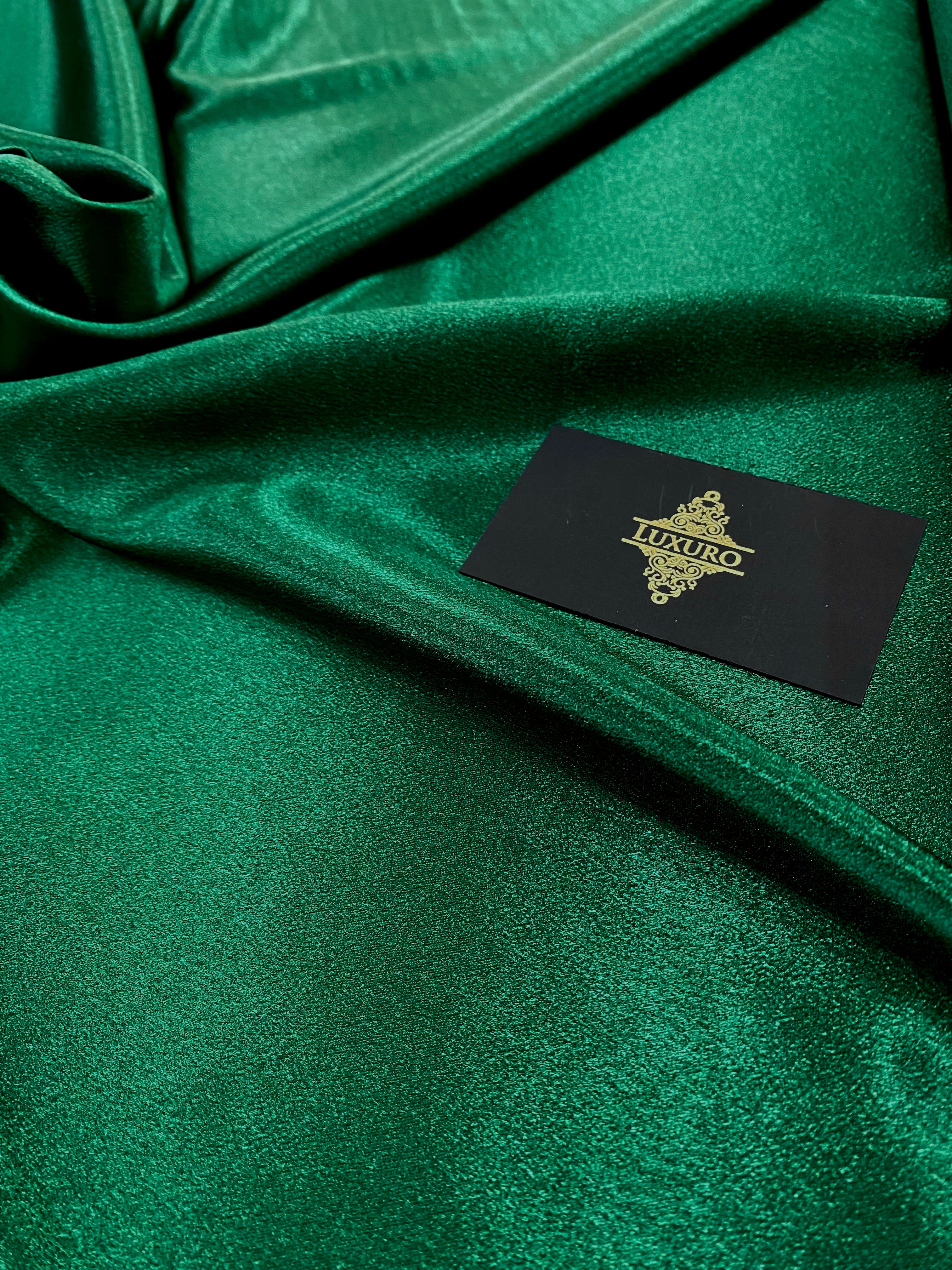 Tafta Elastica Metalizata Verde Smarald