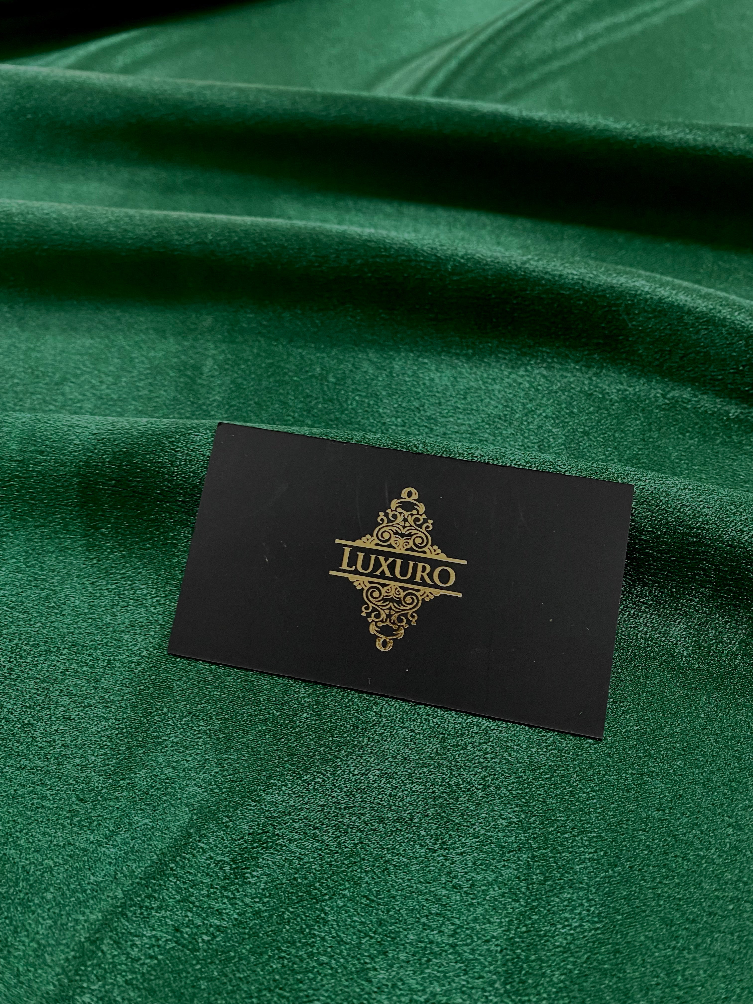 Tafta Elastica Metalizata Verde Smarald