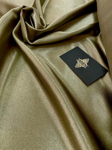 Shiny Elastic Taffeta Light Olive