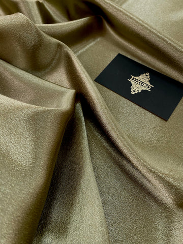 Shiny Elastic Taffeta Light Olive