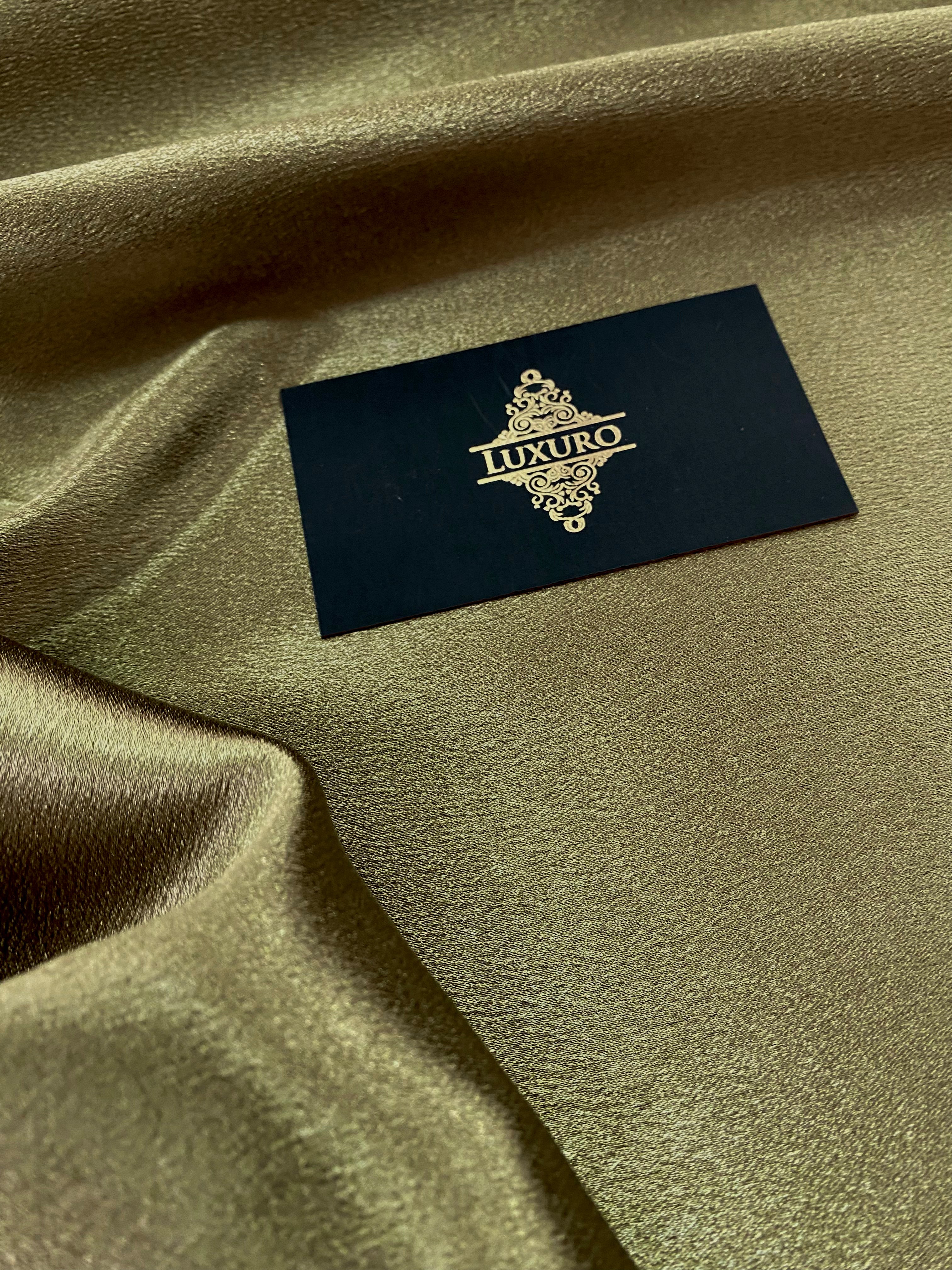 Shiny Elastic Taffeta Light Olive