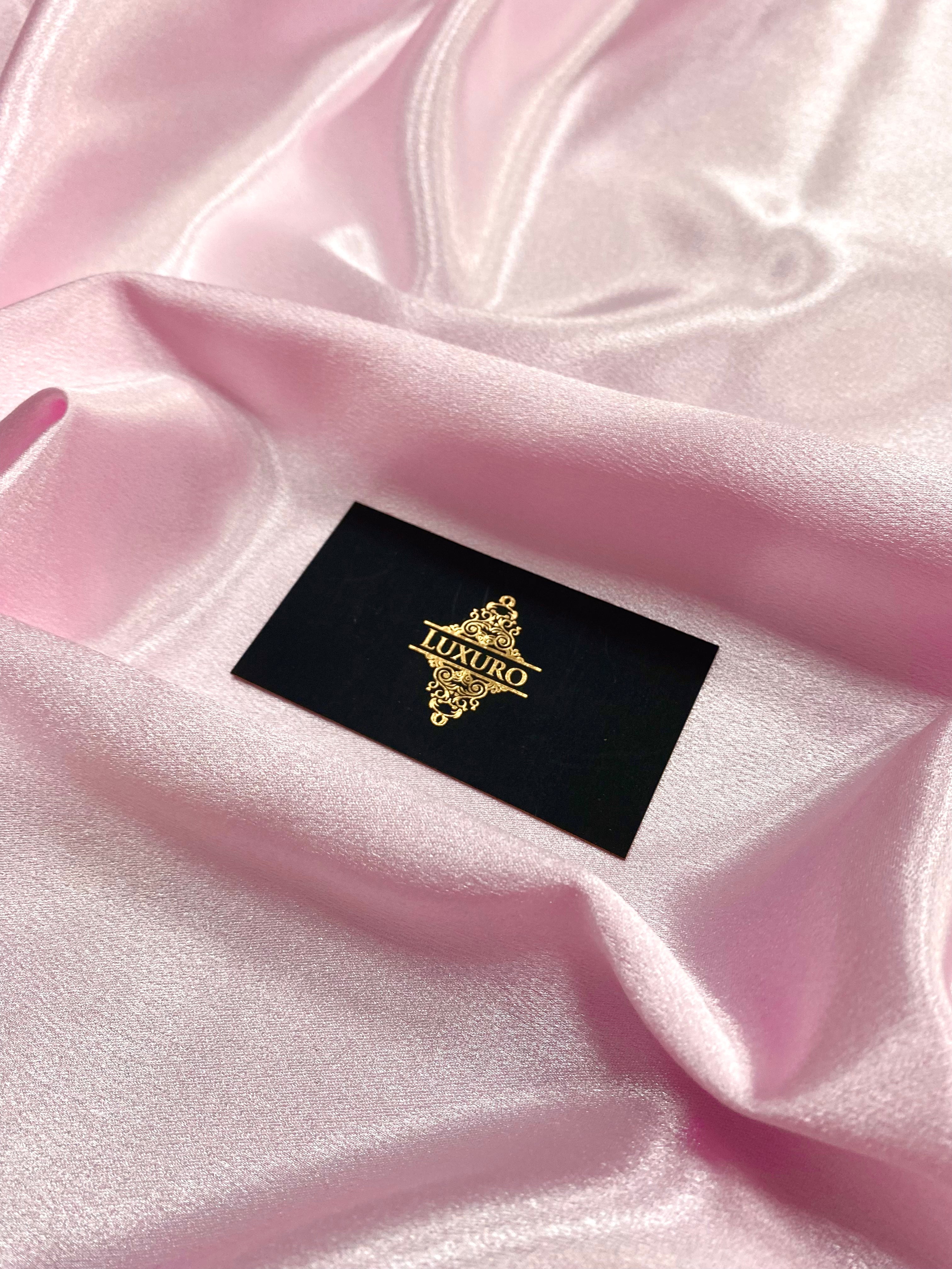 Light Pink Shiny Elastic Taffeta