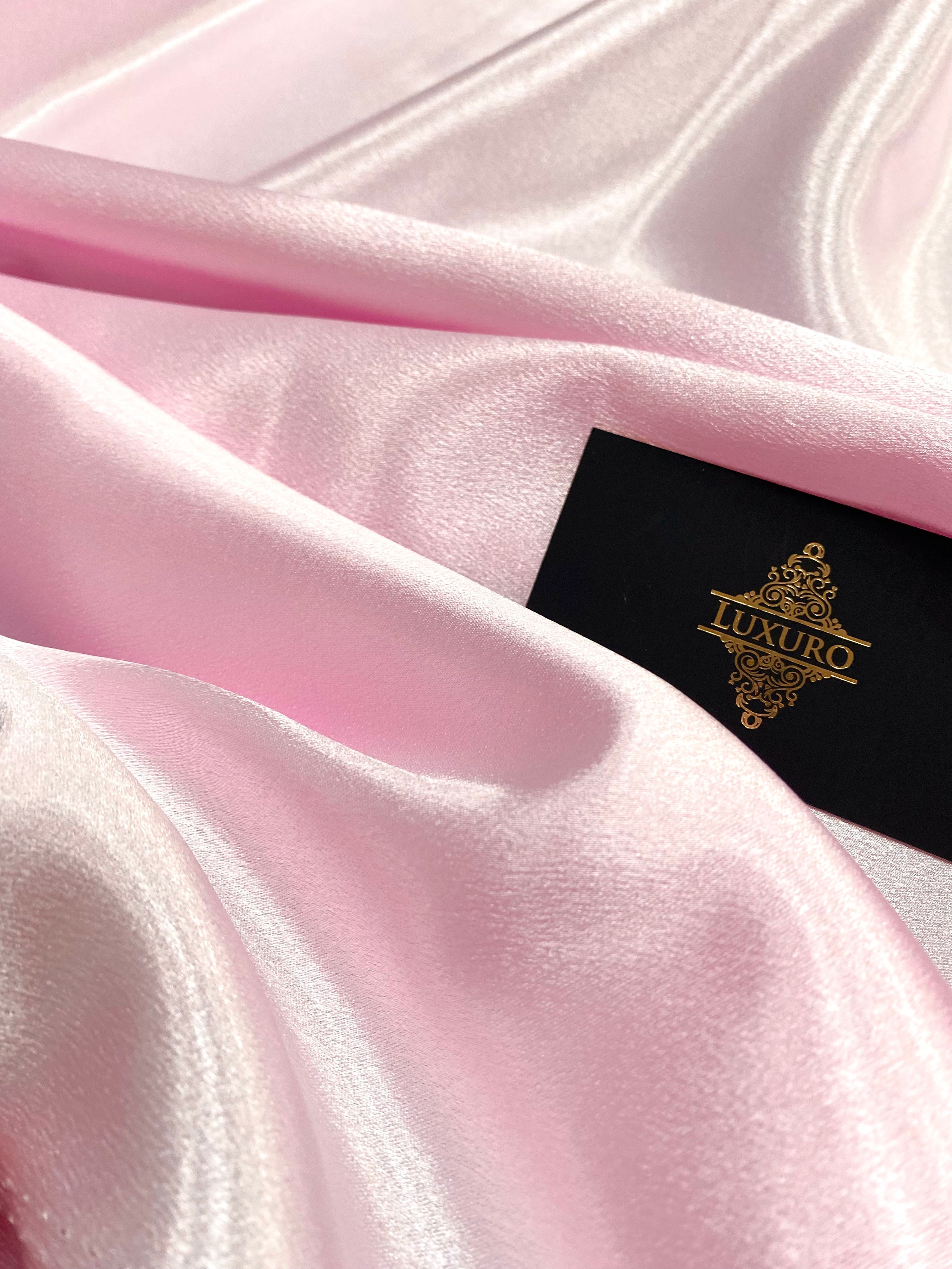Light Pink Shiny Elastic Taffeta