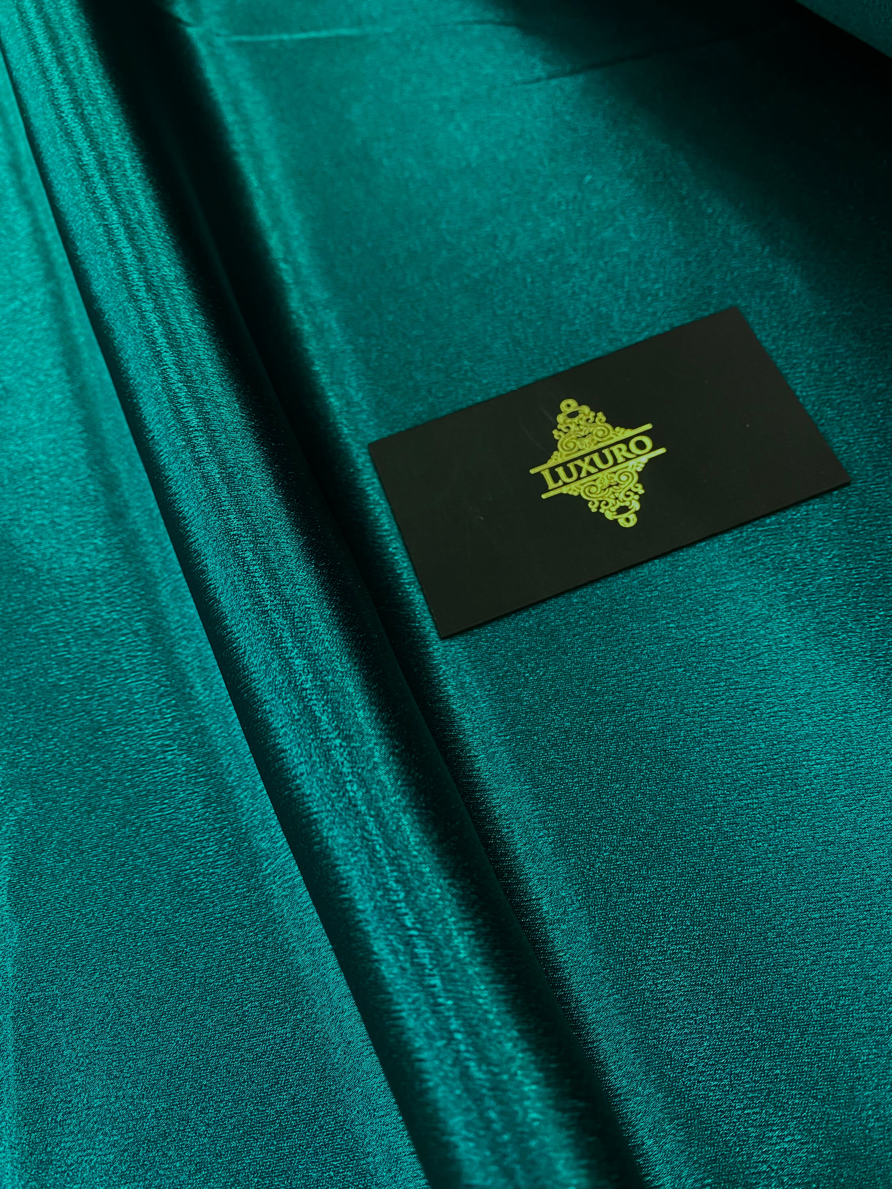 Dark Navy Shiny Elastic Taffeta