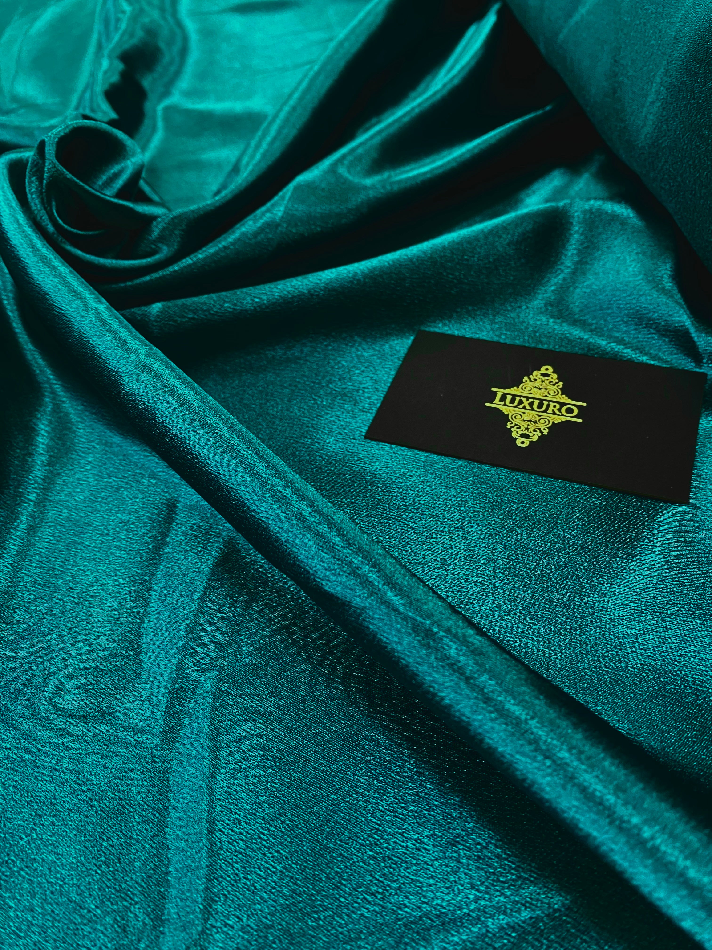 Dark Navy Shiny Elastic Taffeta