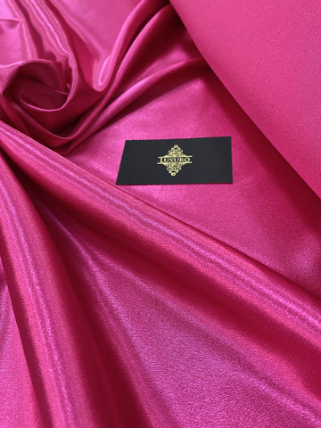 Tafta Elastica Lucioasa Fucsia