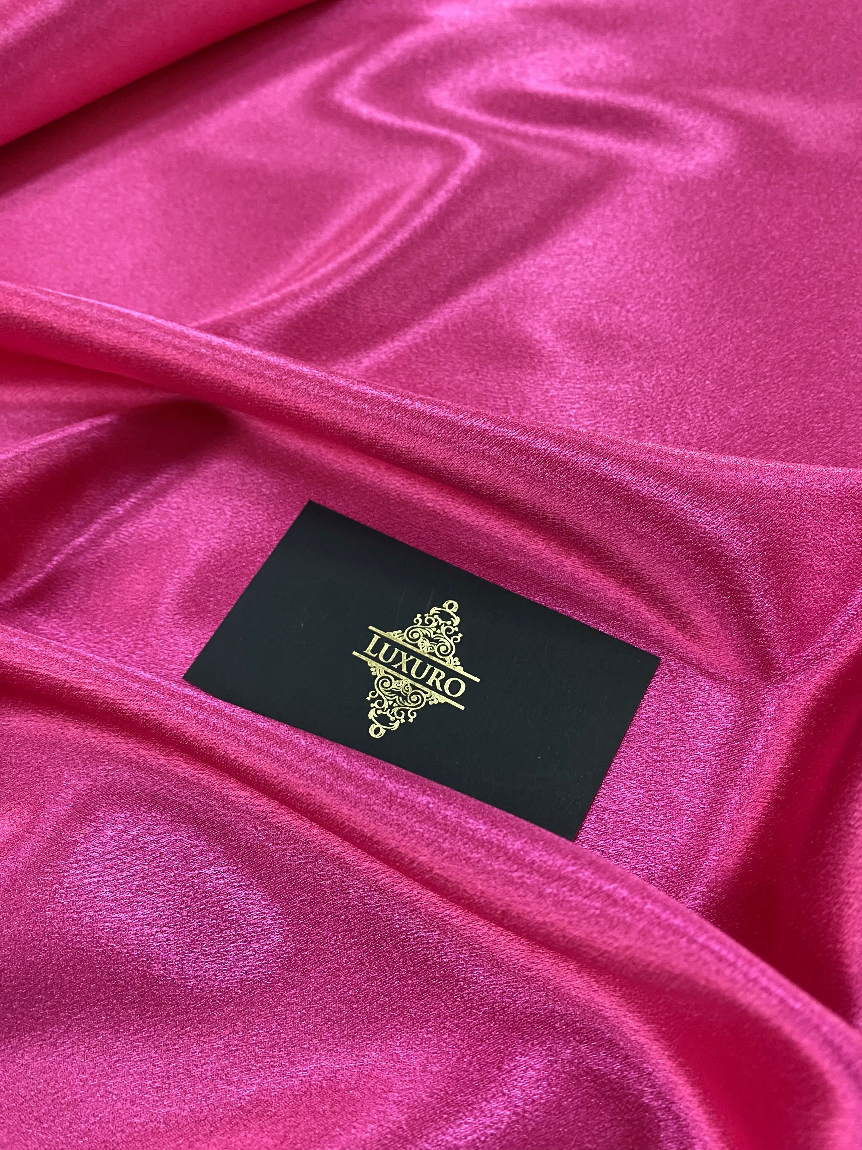 Tafta Elastica Lucioasa Fucsia