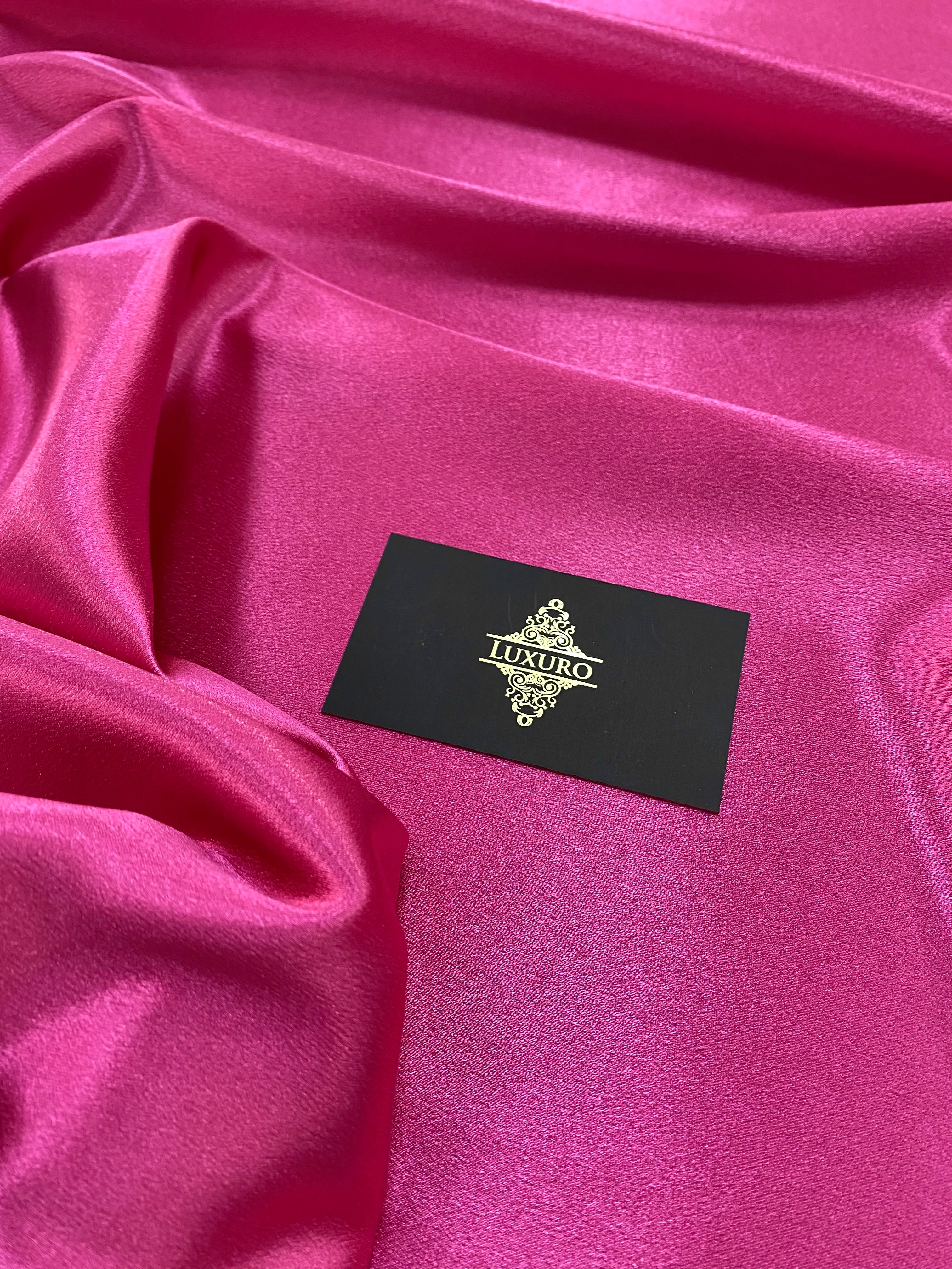 Tafta Elastica Lucioasa Fucsia