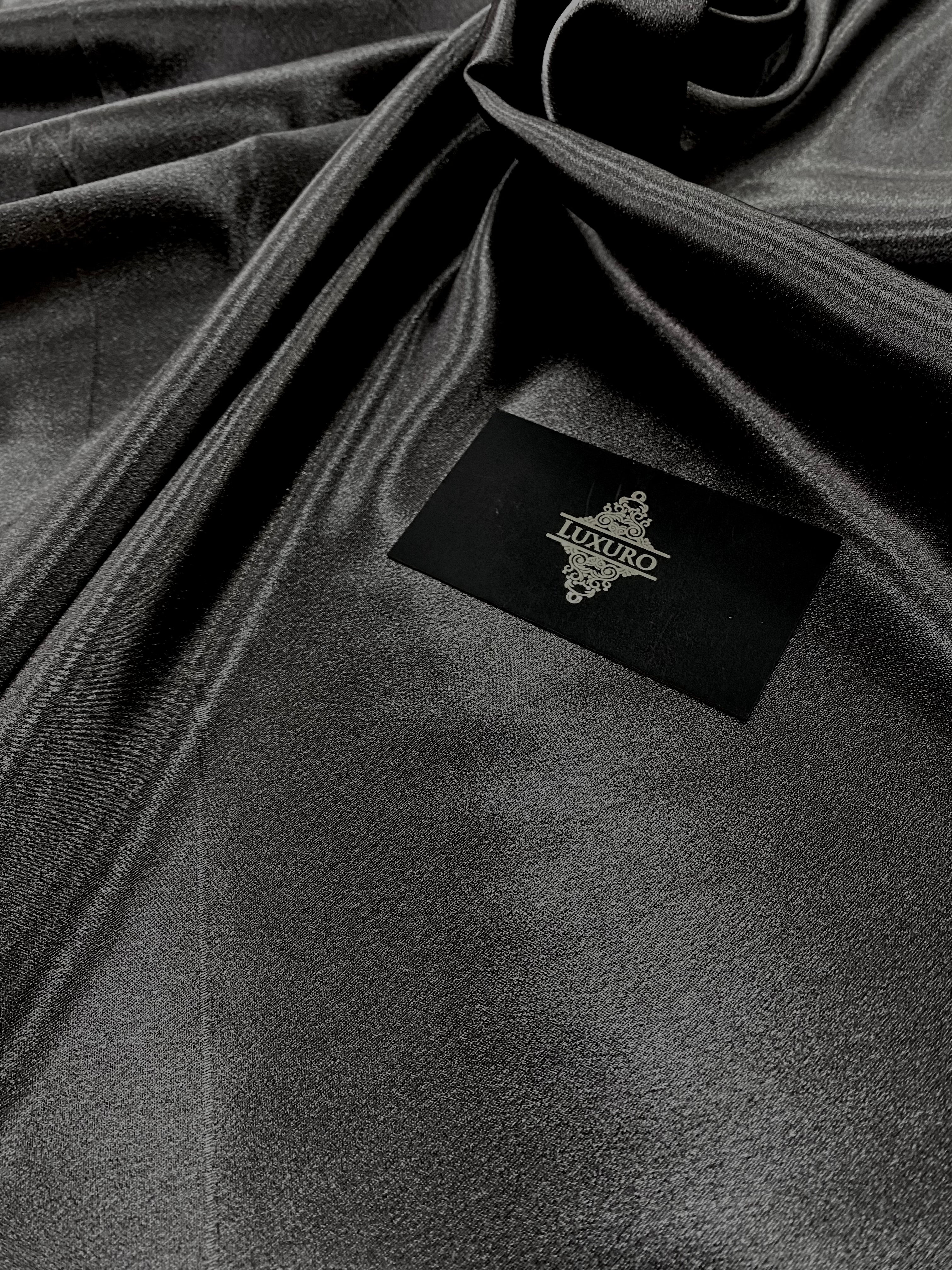 Tafta Elastica Metalizata Gri Antracit