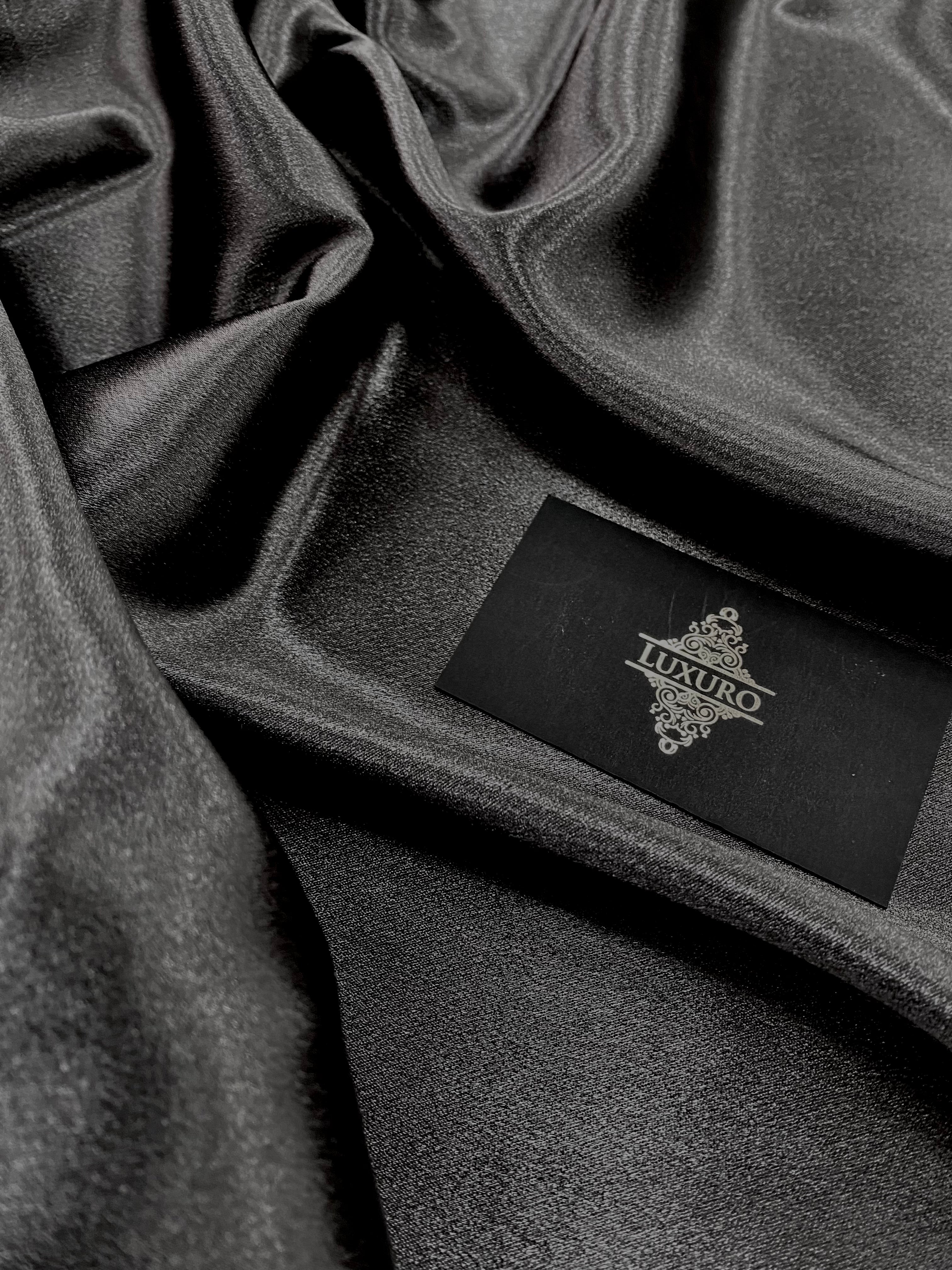 Tafta Elastica Metalizata Gri Antracit