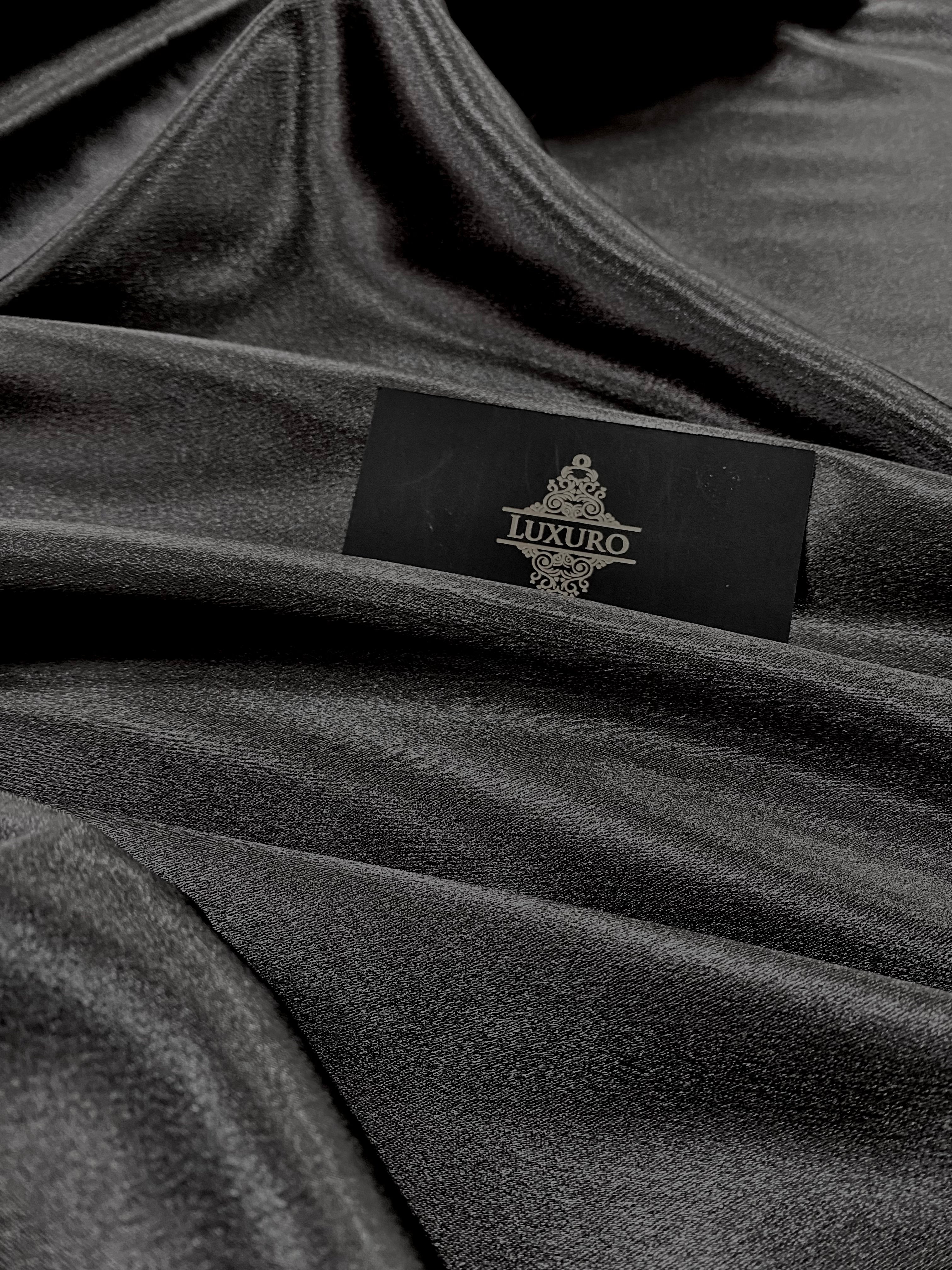 Tafta Elastica Metalizata Gri Antracit