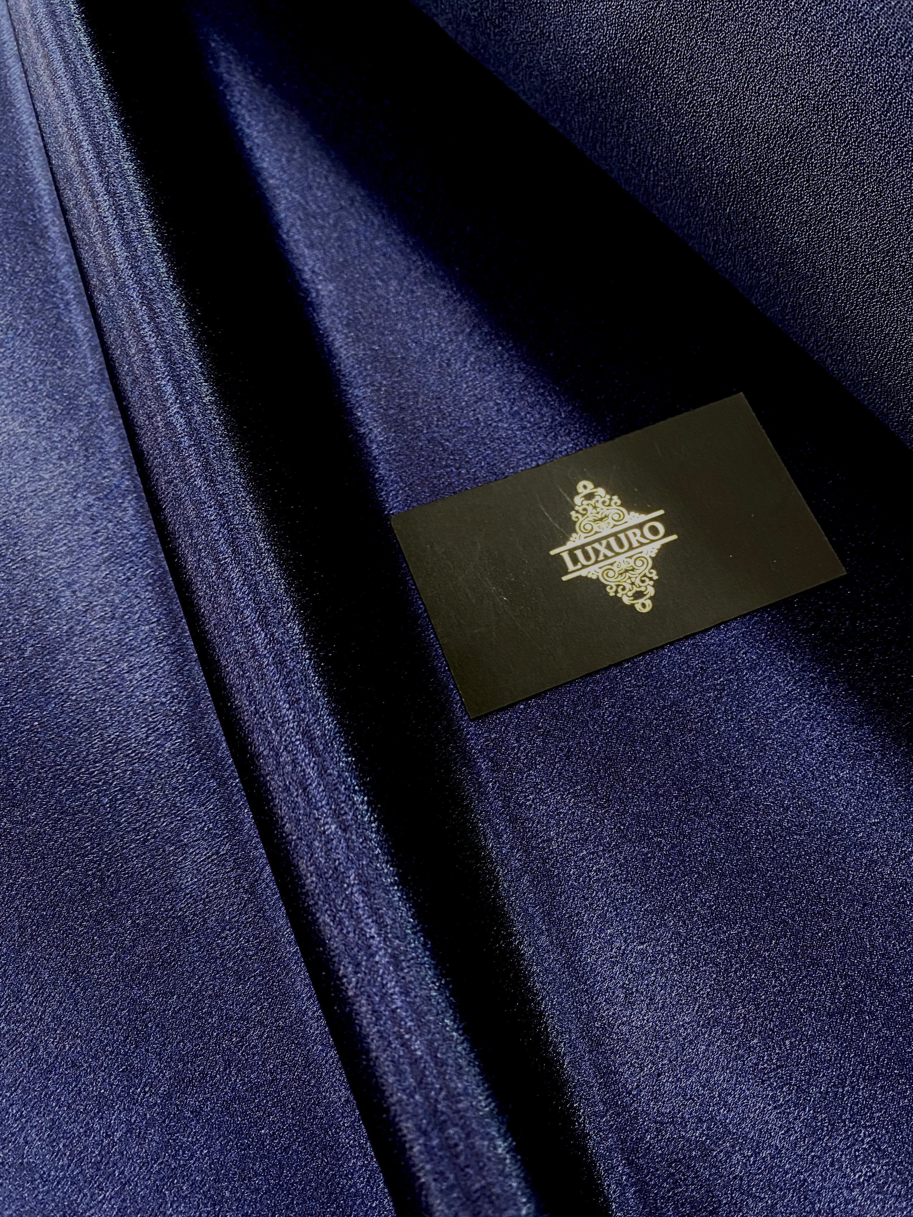 Tafta Elastica Metalizata Bleumarin