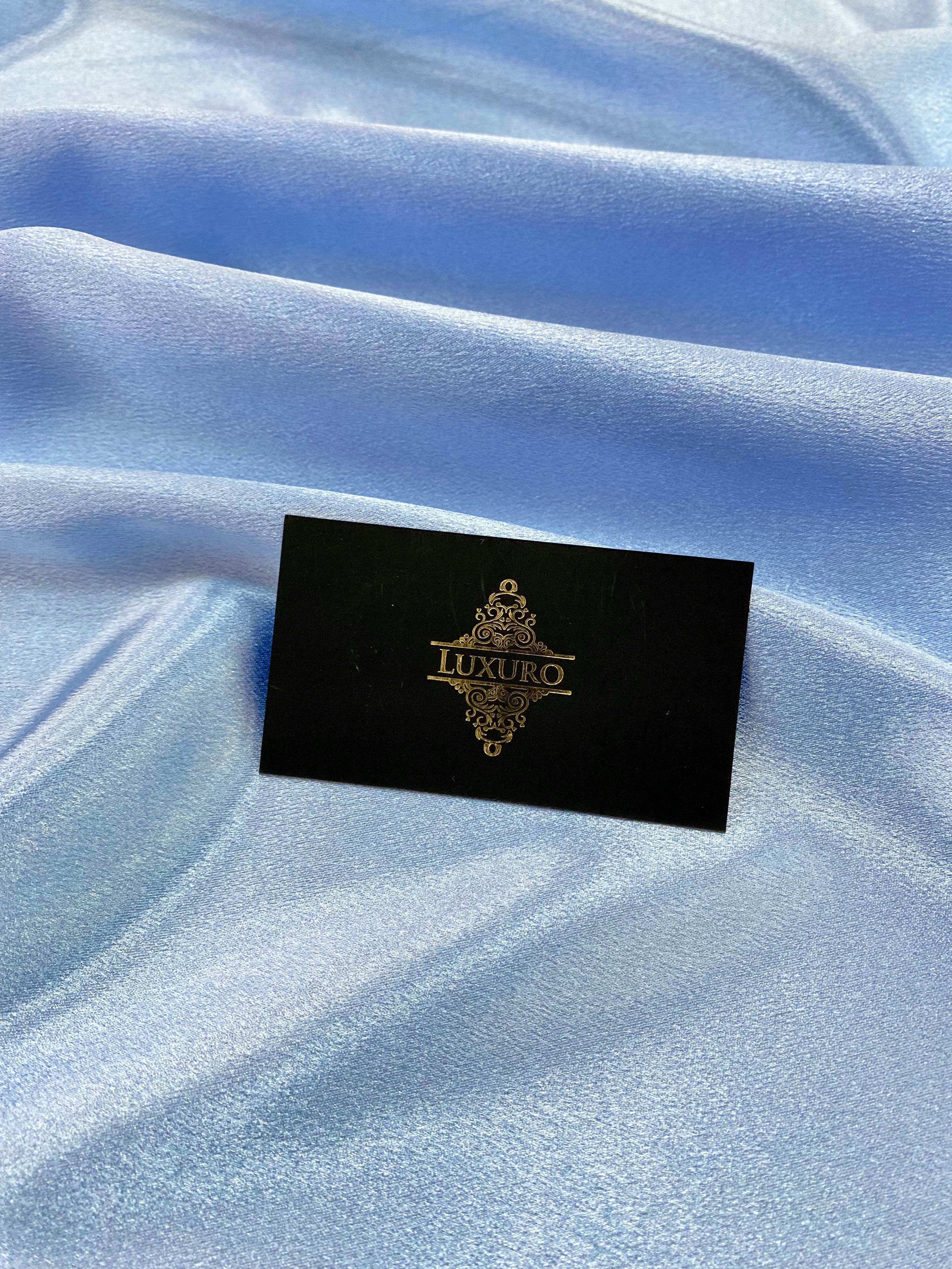 Tafta Elastica Metalizata Baby Blue