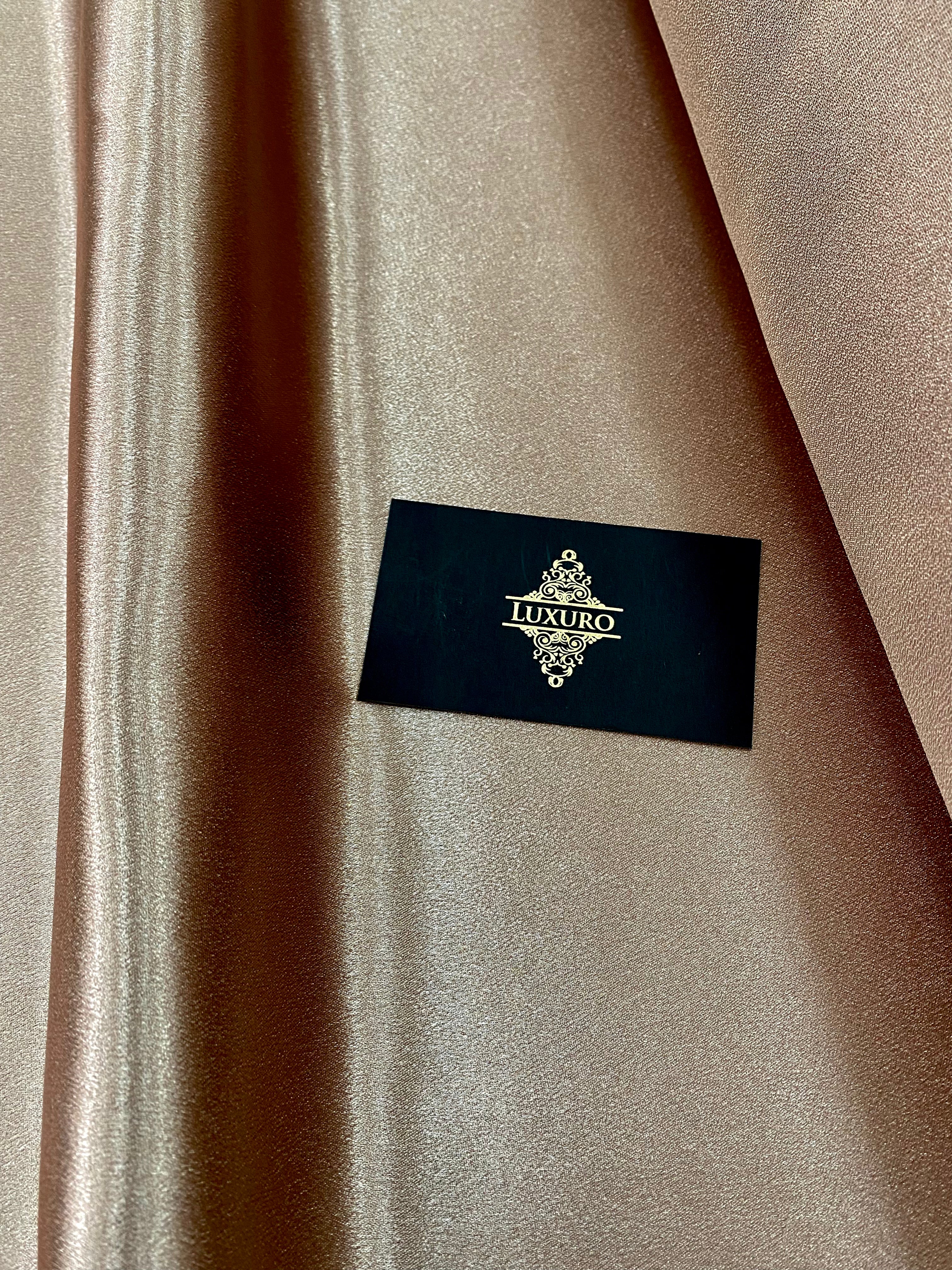 Tafta Elastica Metalizata Nude Inchis