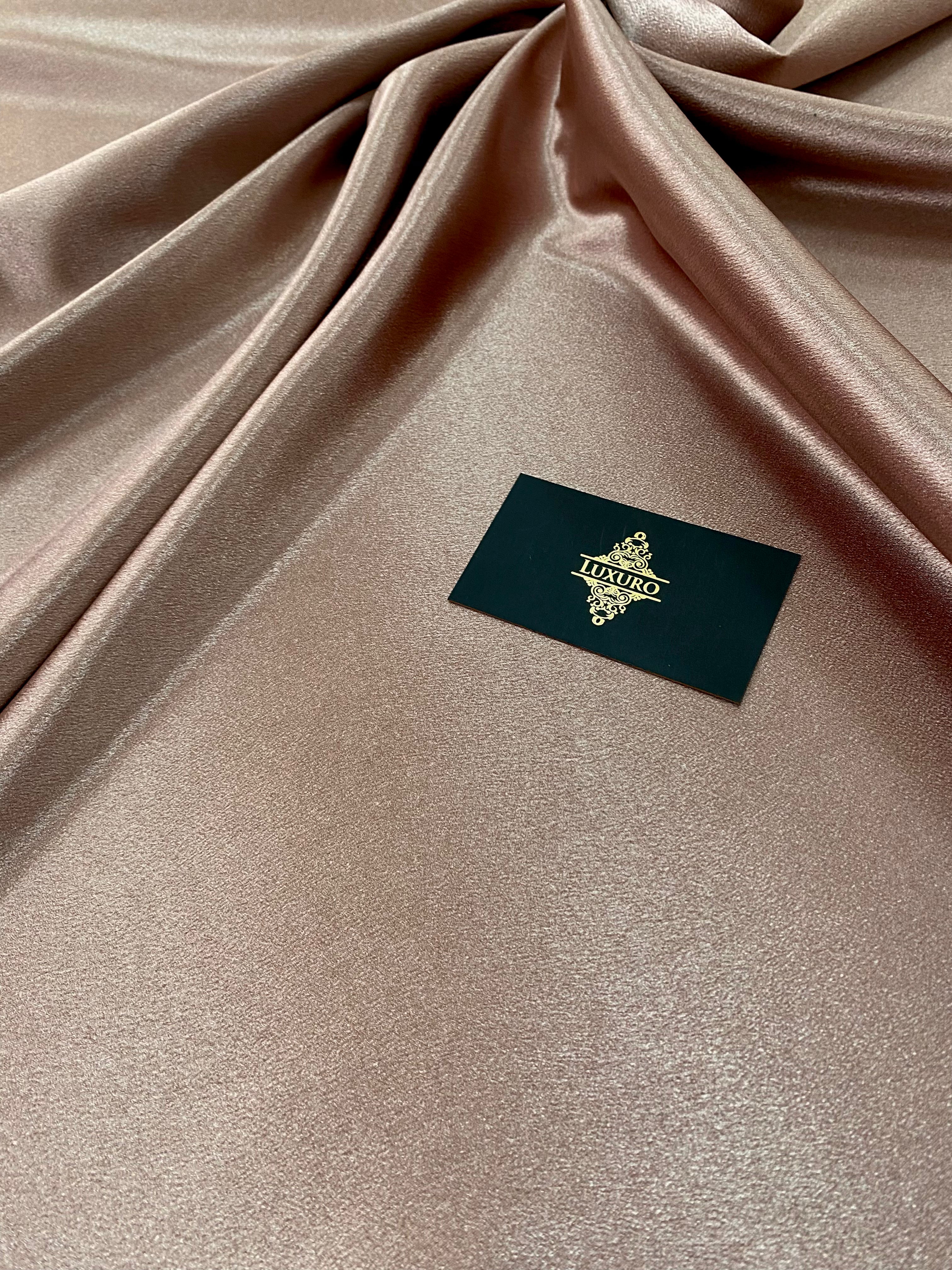 Tafta Elastica Metalizata Cafenie