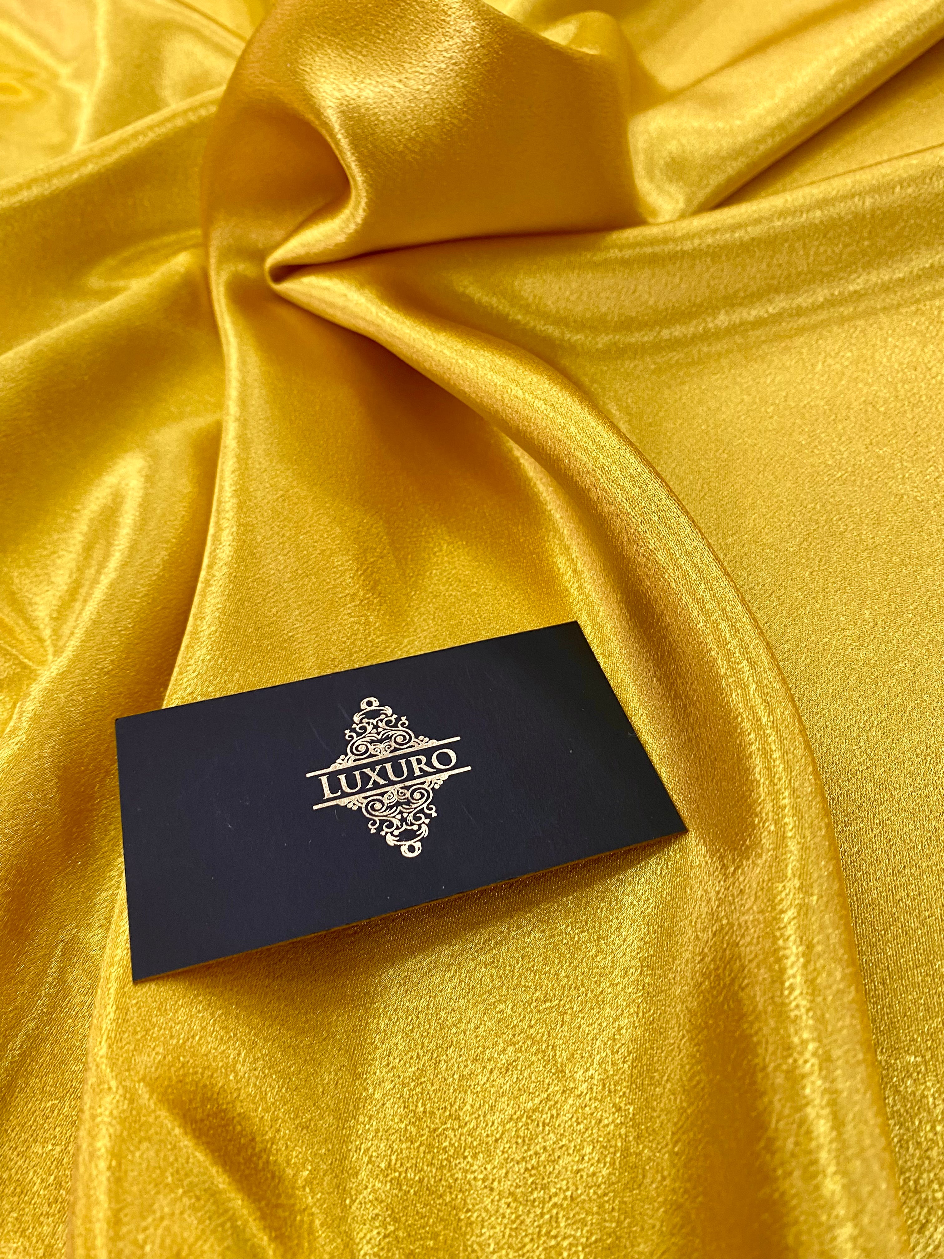 Tafta Elastica Metalizata Mustar