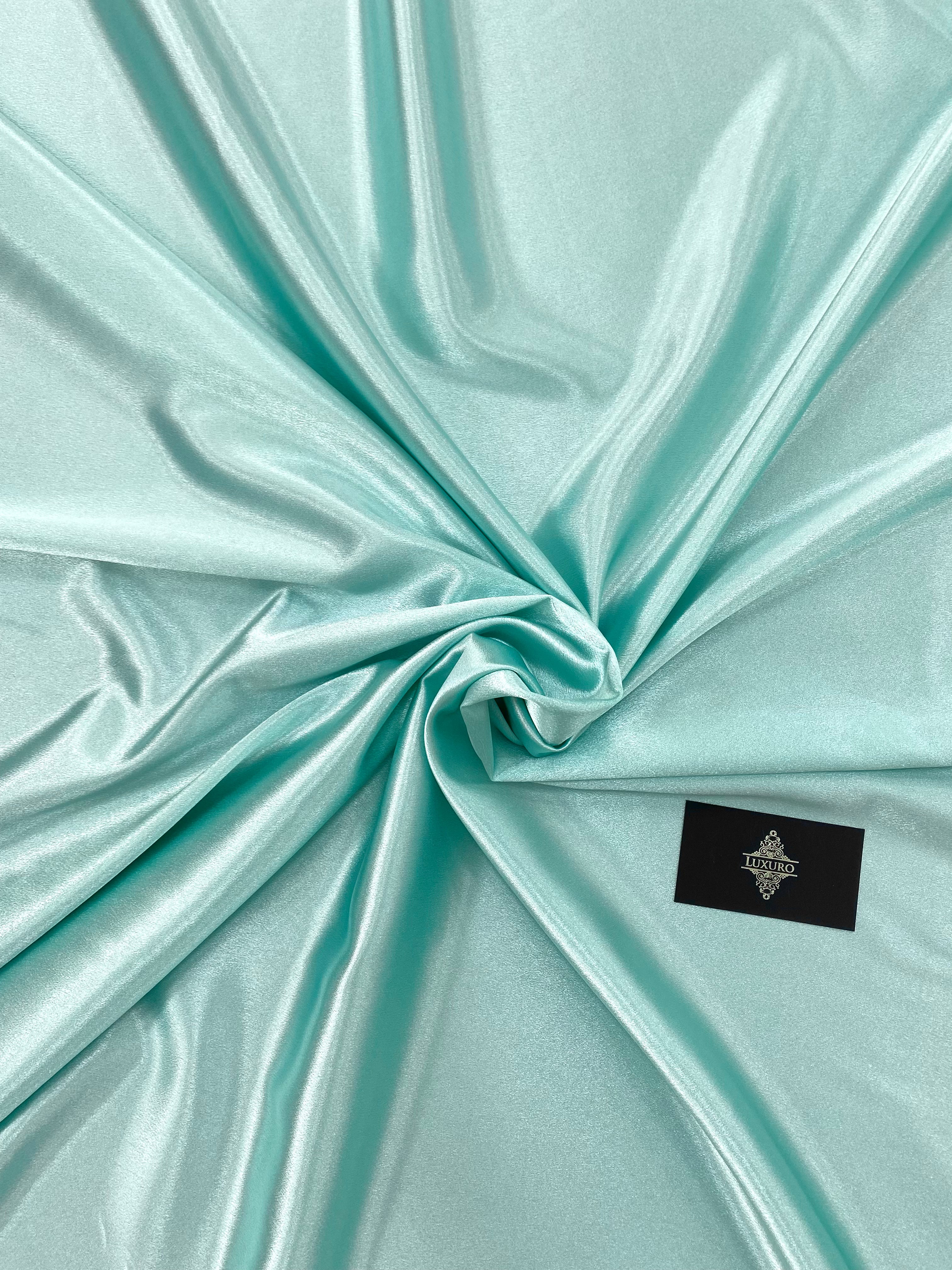 Tafta Elastica Metalizata Turcoaz Deschis