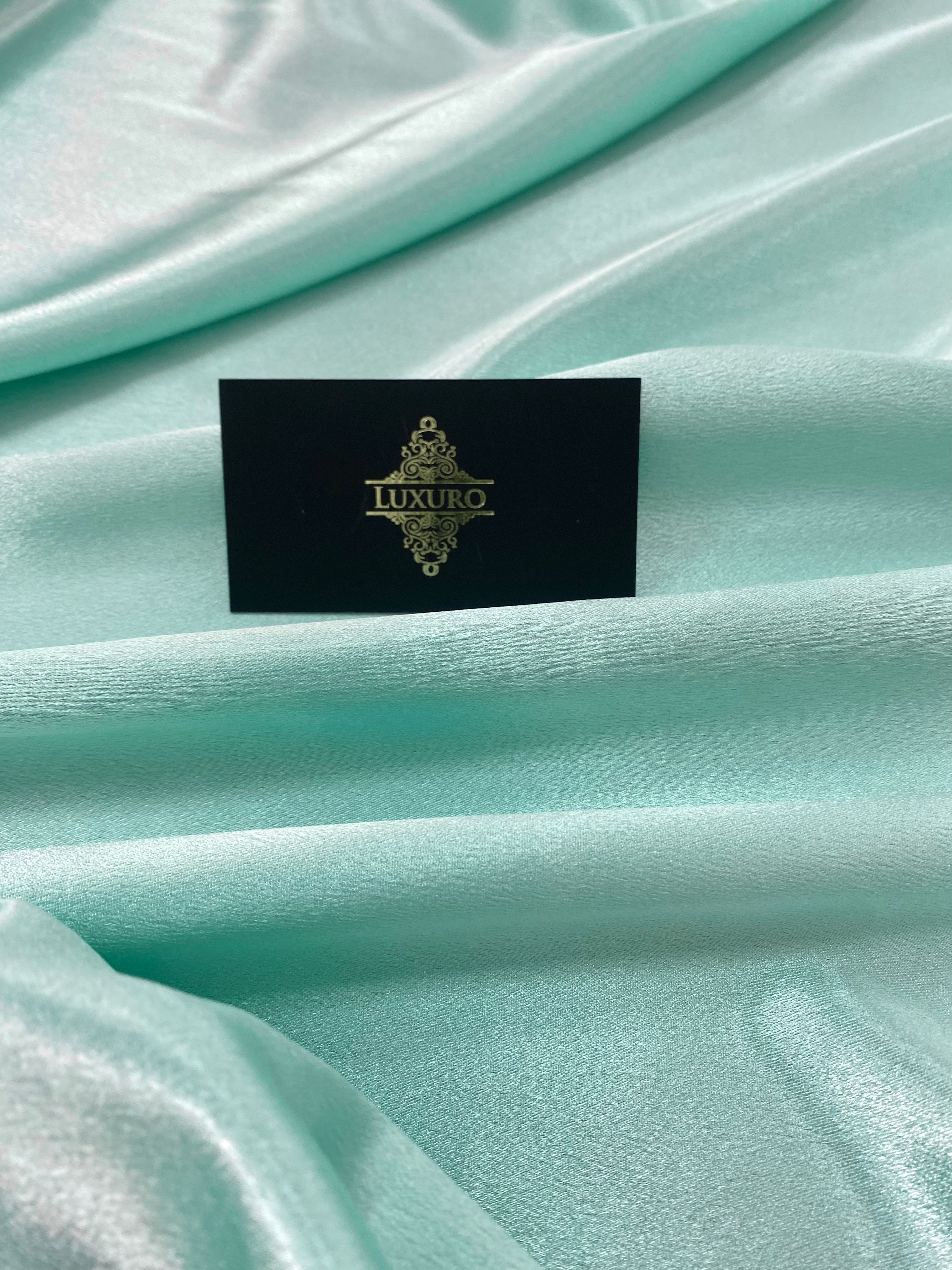 Tafta Elastica Metalizata Turcoaz Deschis