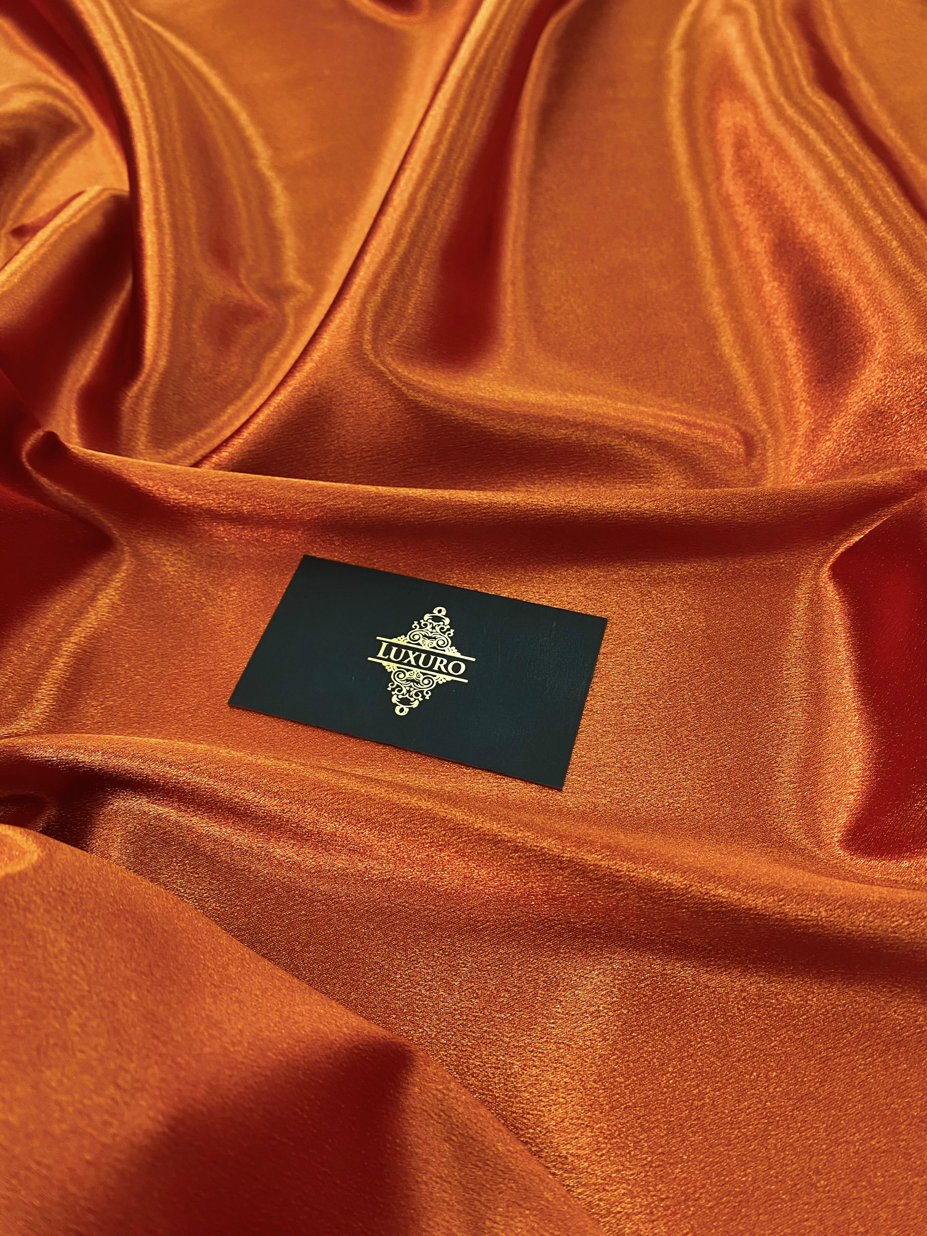 Tafta Elastica Metalizata Teracota Deschis