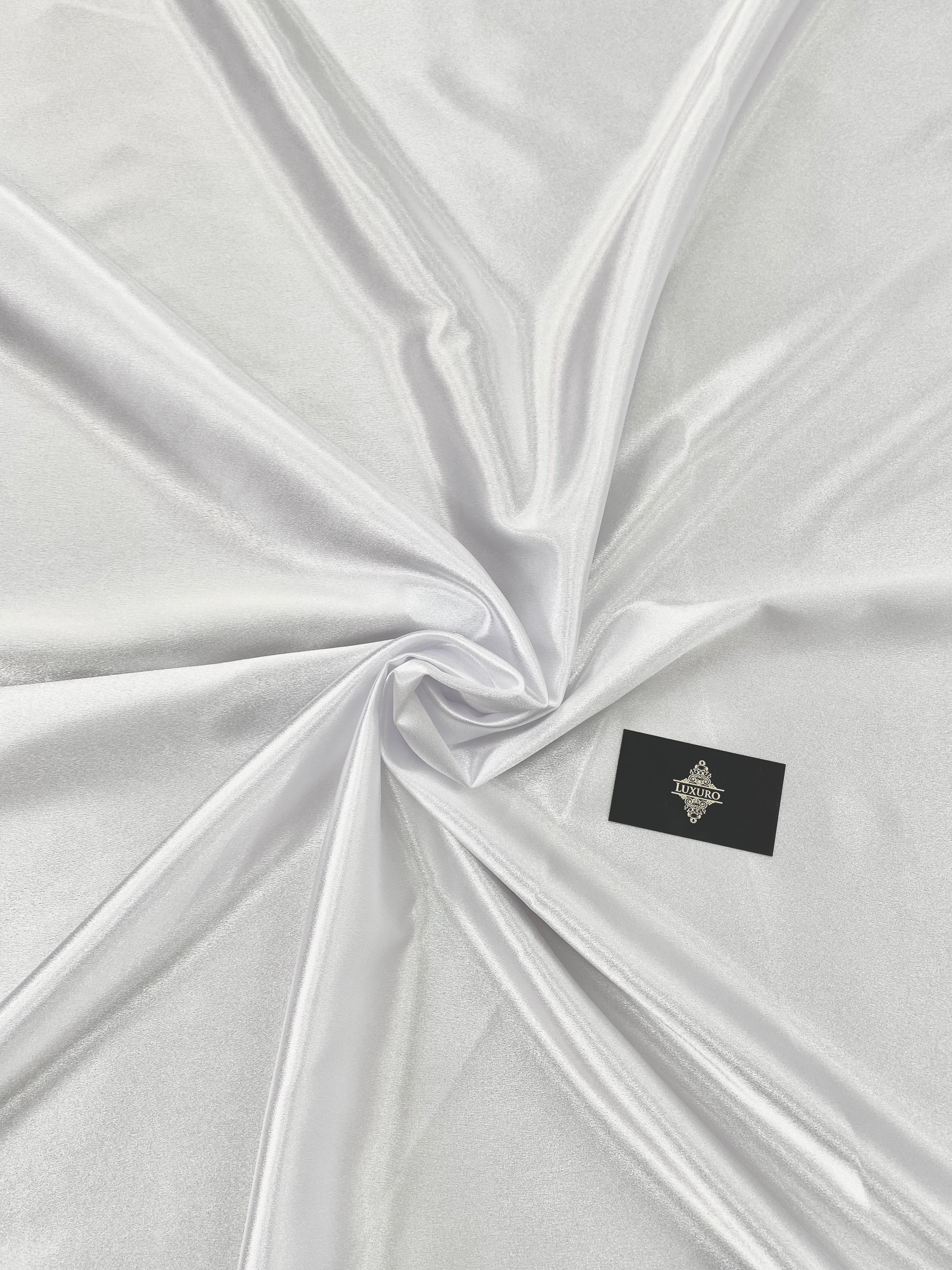 Tafta Elastica Metalizata Alba