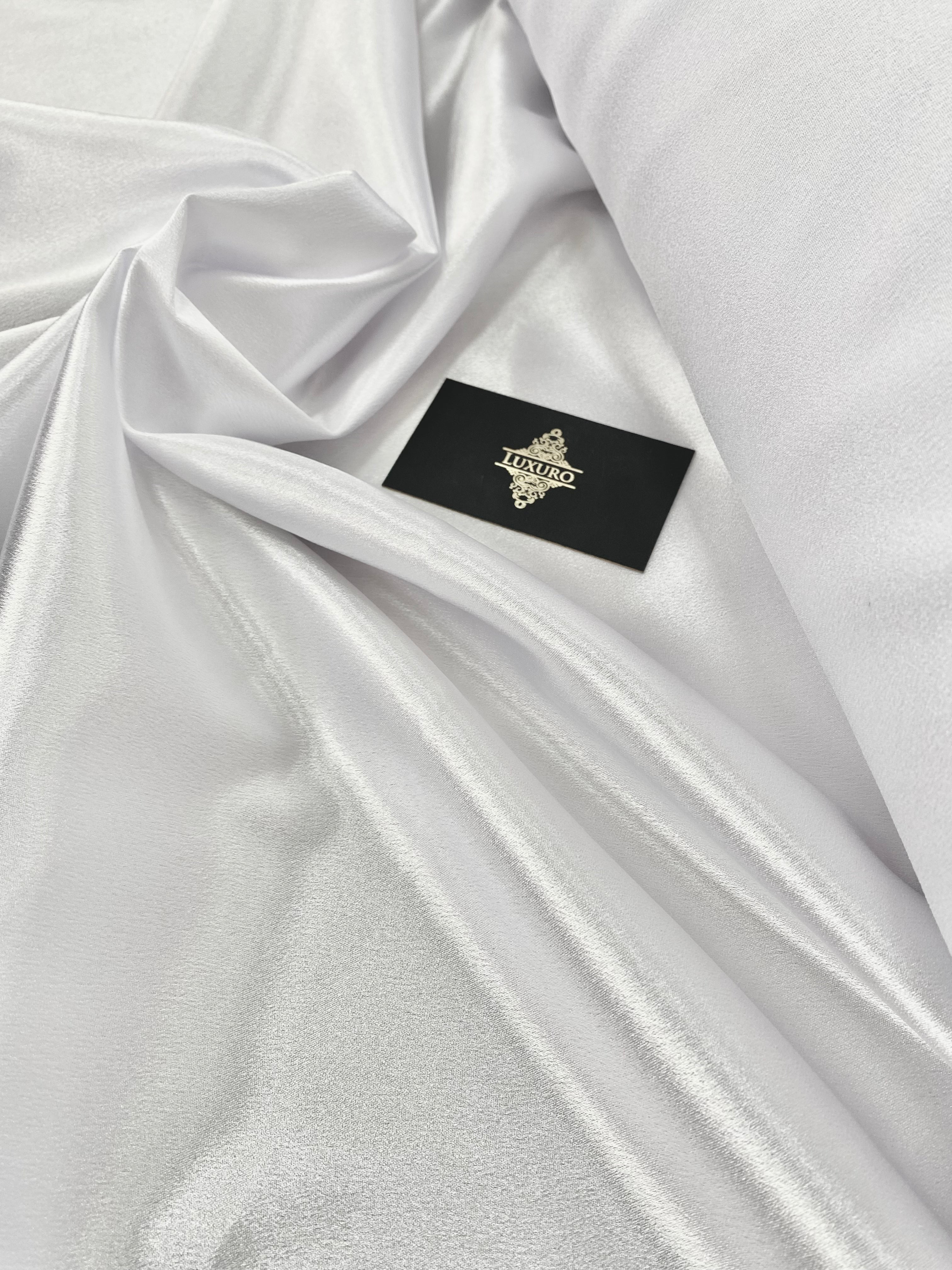 Tafta Elastica Metalizata Alba