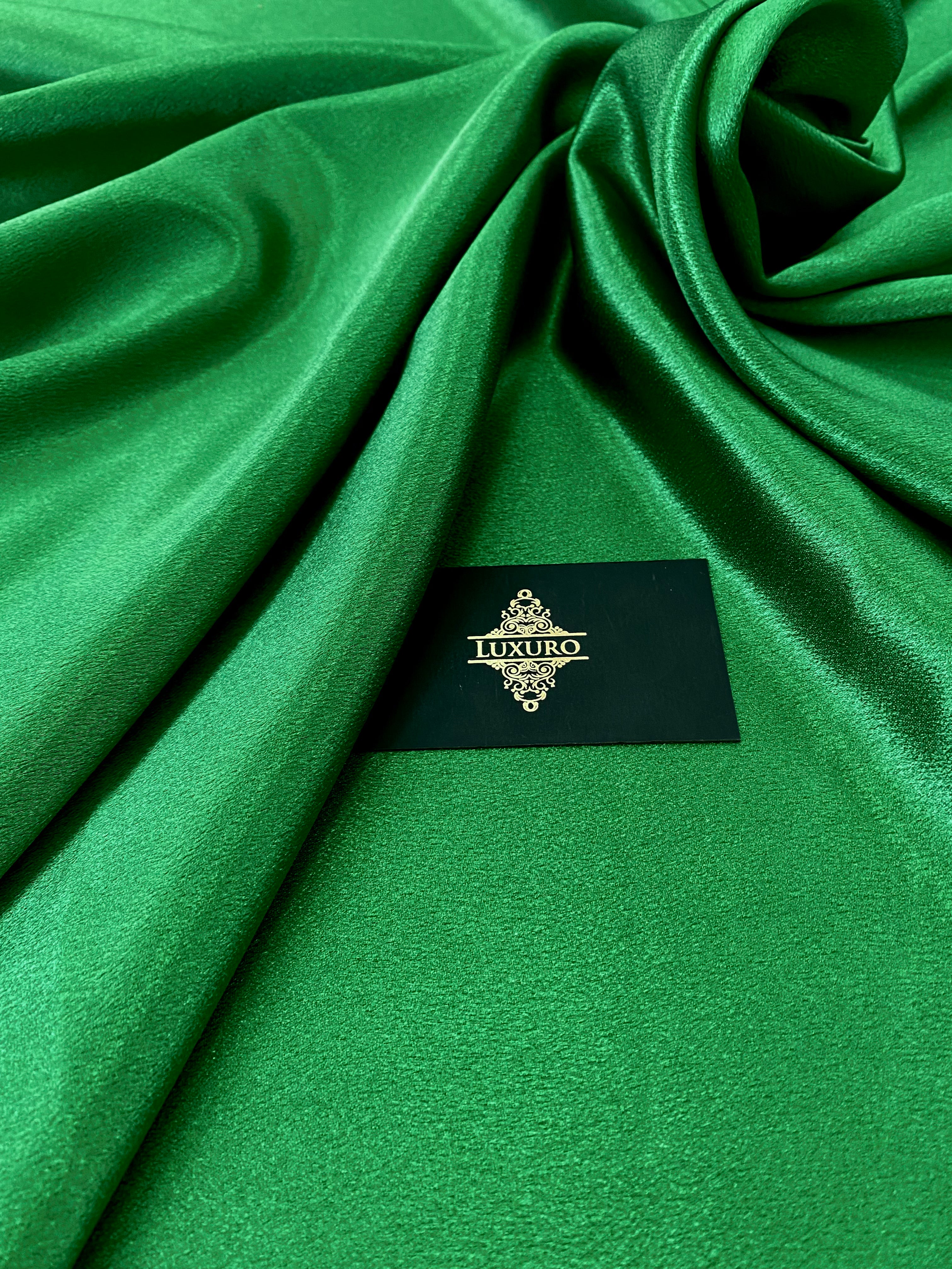 Tafta Elastica Metalizata Verde