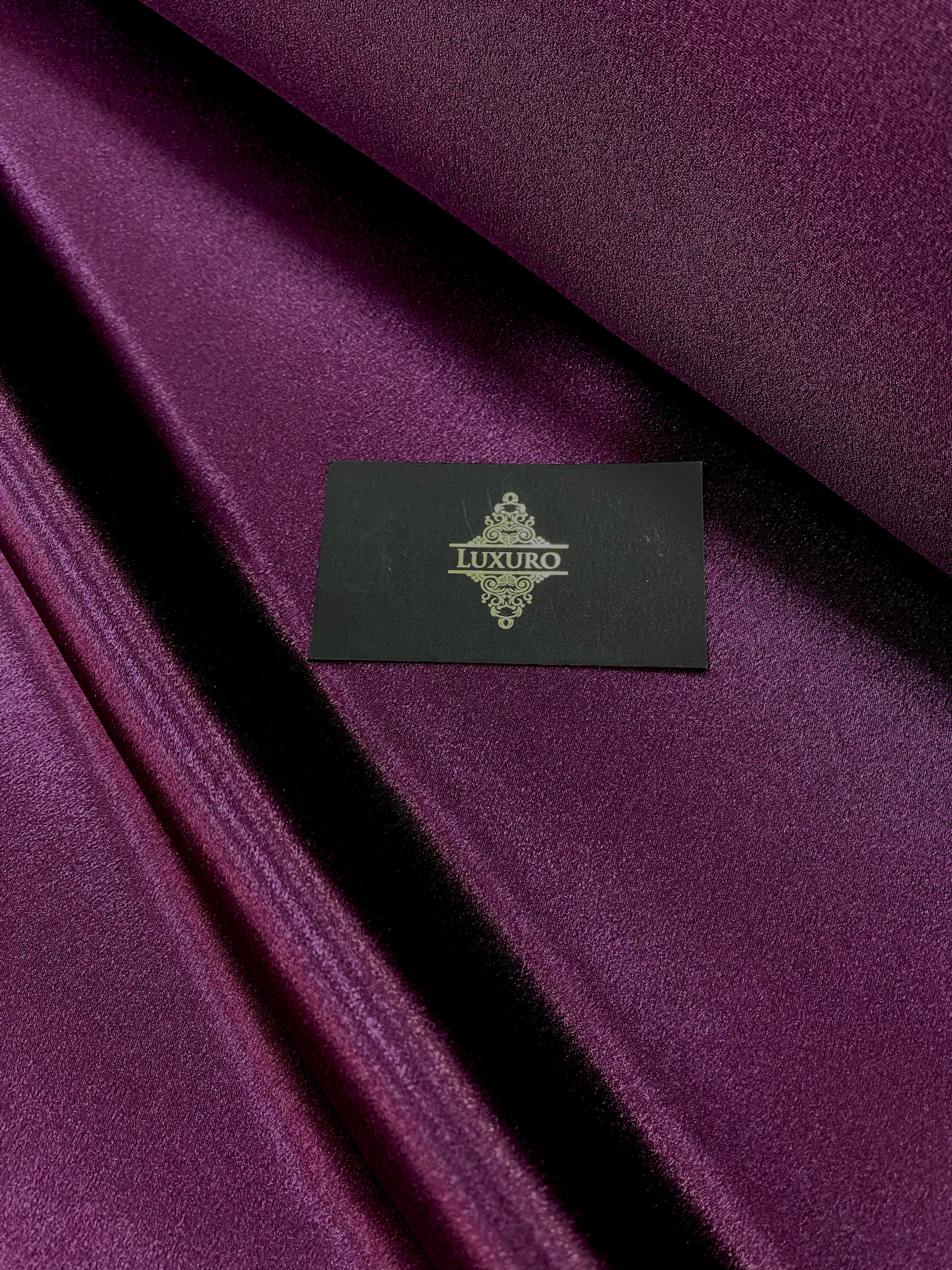 Tafta Elastica Metalizata Mov Inchis