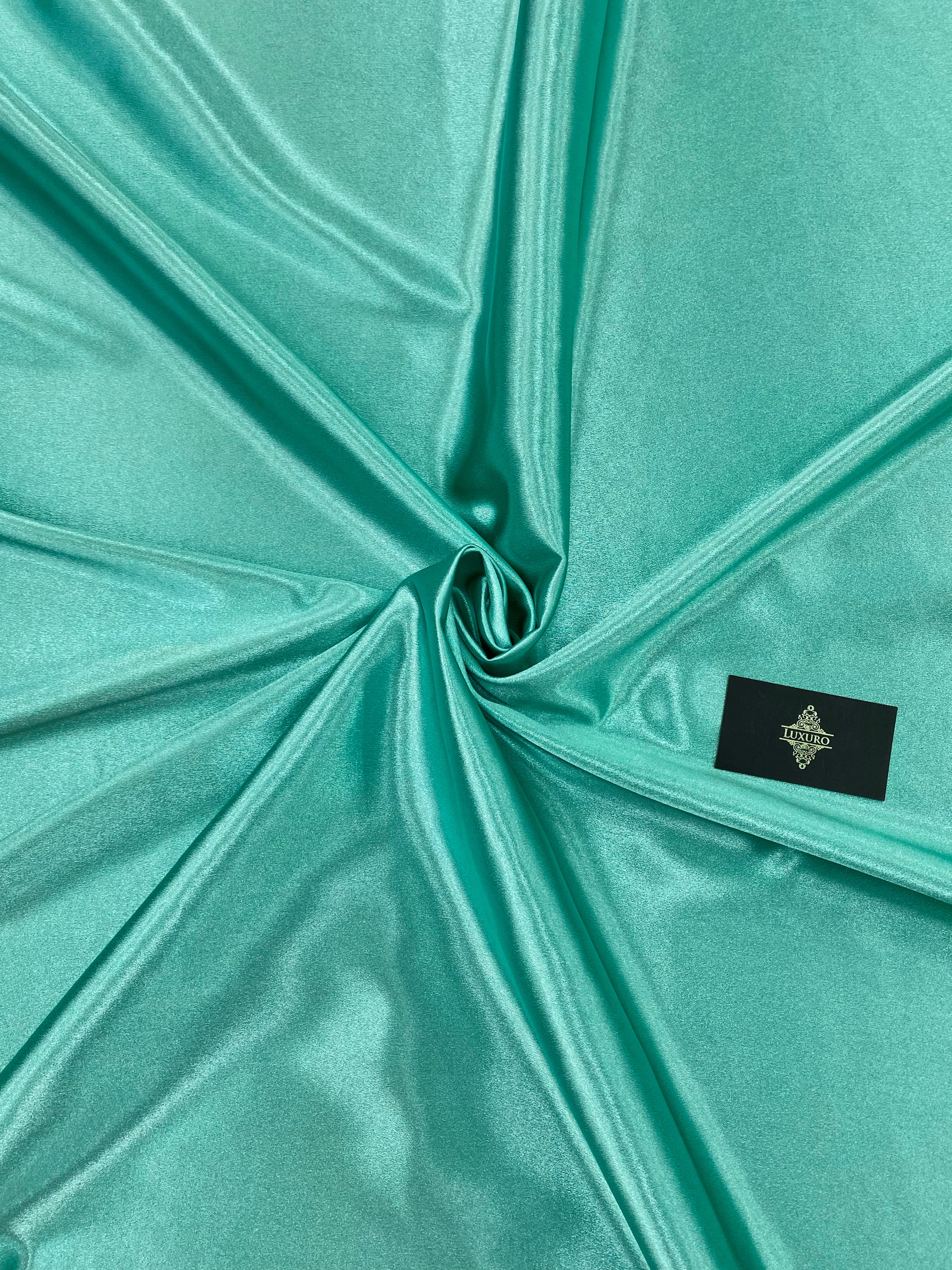 Tafta Elastica Metalizata Turcoaz